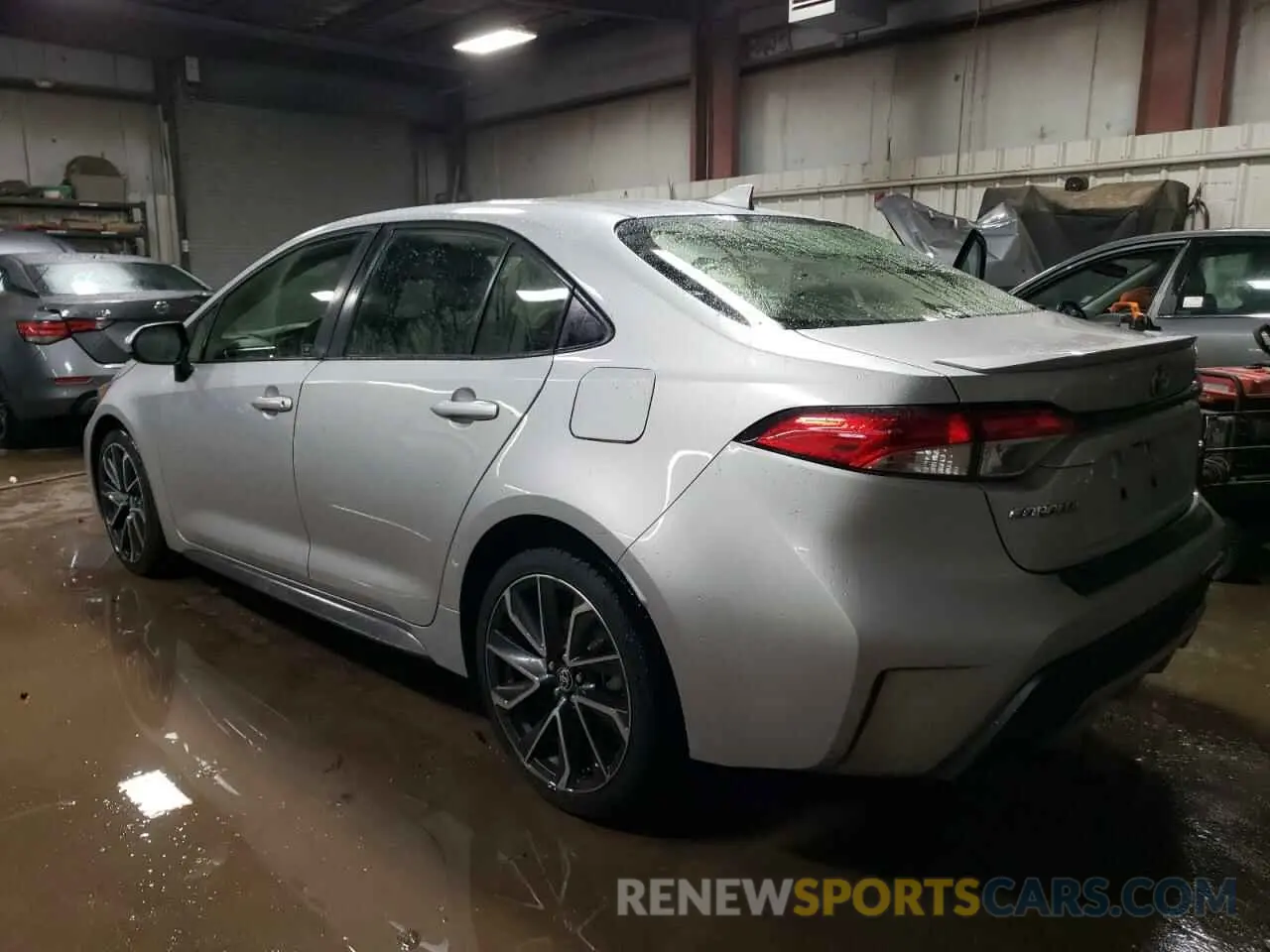 2 fotografías del automóvil dañado JTDS4RCE5LJ051419 TOYOTA COROLLA 2020