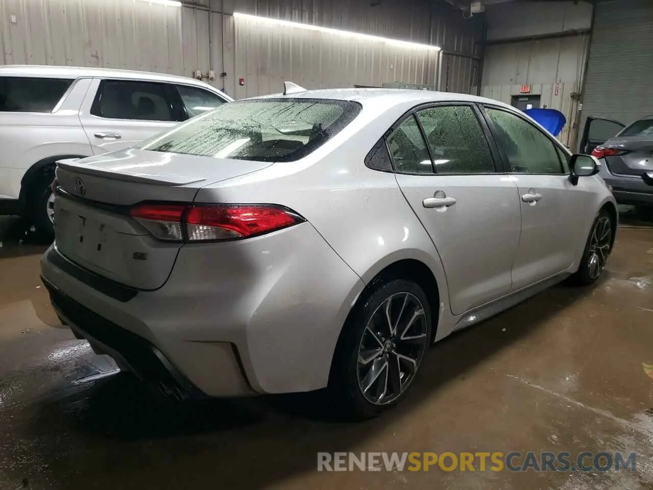 3 fotografías del automóvil dañado JTDS4RCE5LJ051419 TOYOTA COROLLA 2020