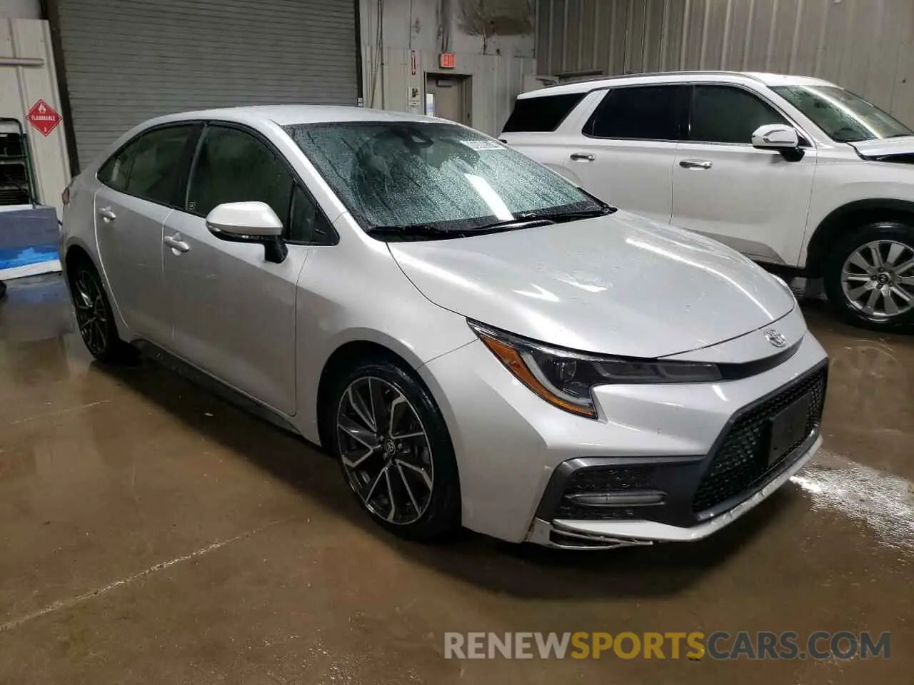 4 fotografías del automóvil dañado JTDS4RCE5LJ051419 TOYOTA COROLLA 2020