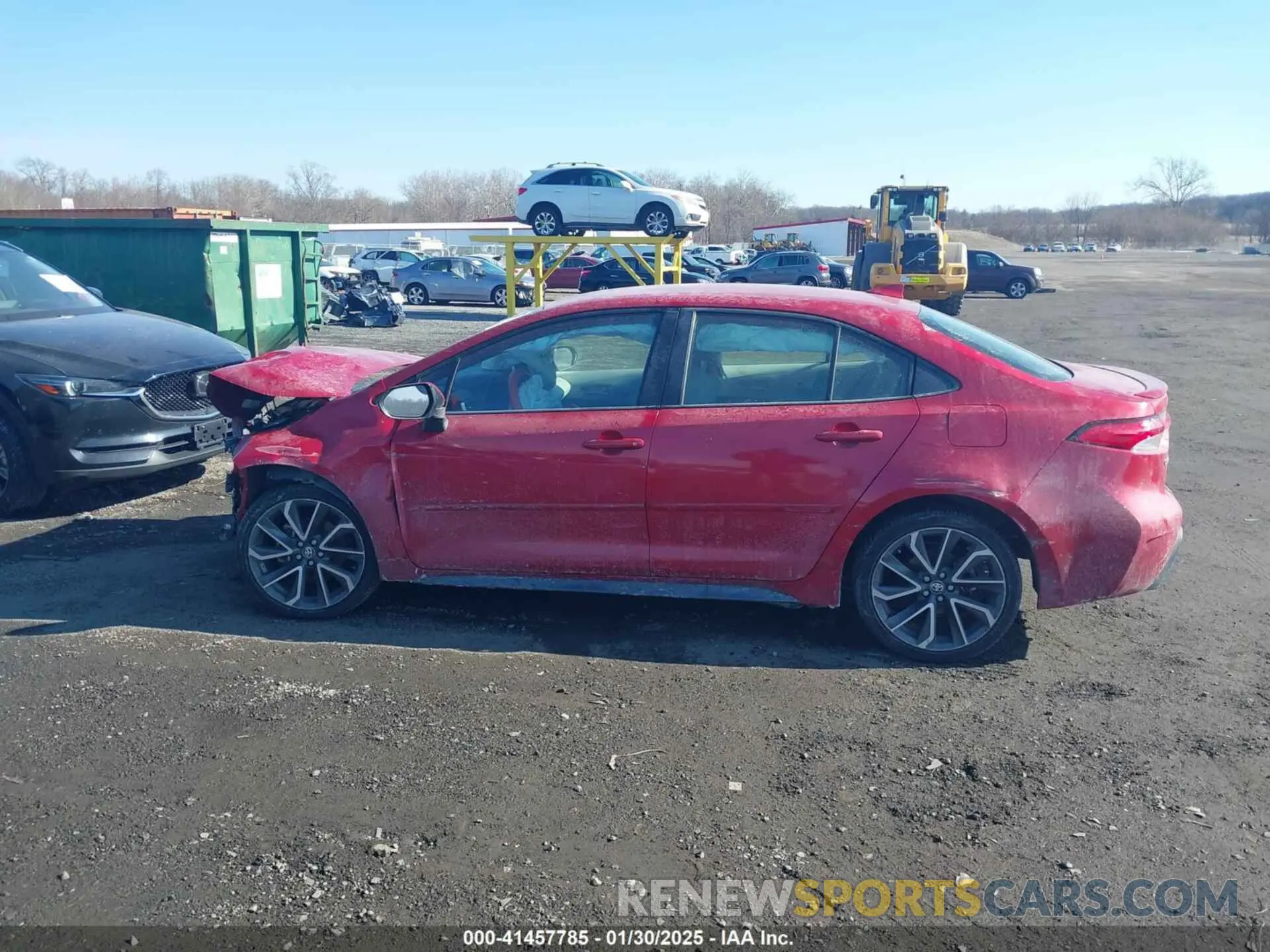 15 fotografías del automóvil dañado JTDS4RCE6LJ002892 TOYOTA COROLLA 2020