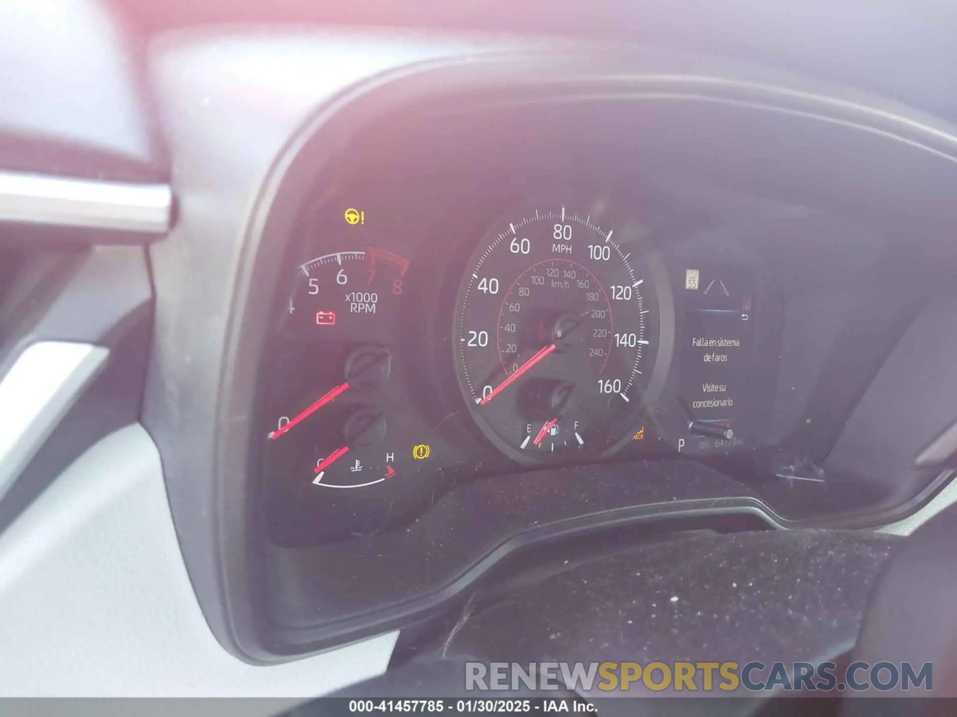7 fotografías del automóvil dañado JTDS4RCE6LJ002892 TOYOTA COROLLA 2020