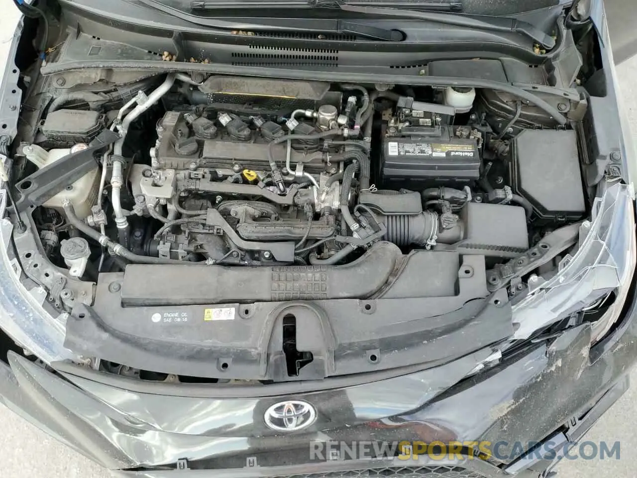 11 fotografías del automóvil dañado JTDS4RCE6LJ005663 TOYOTA COROLLA 2020