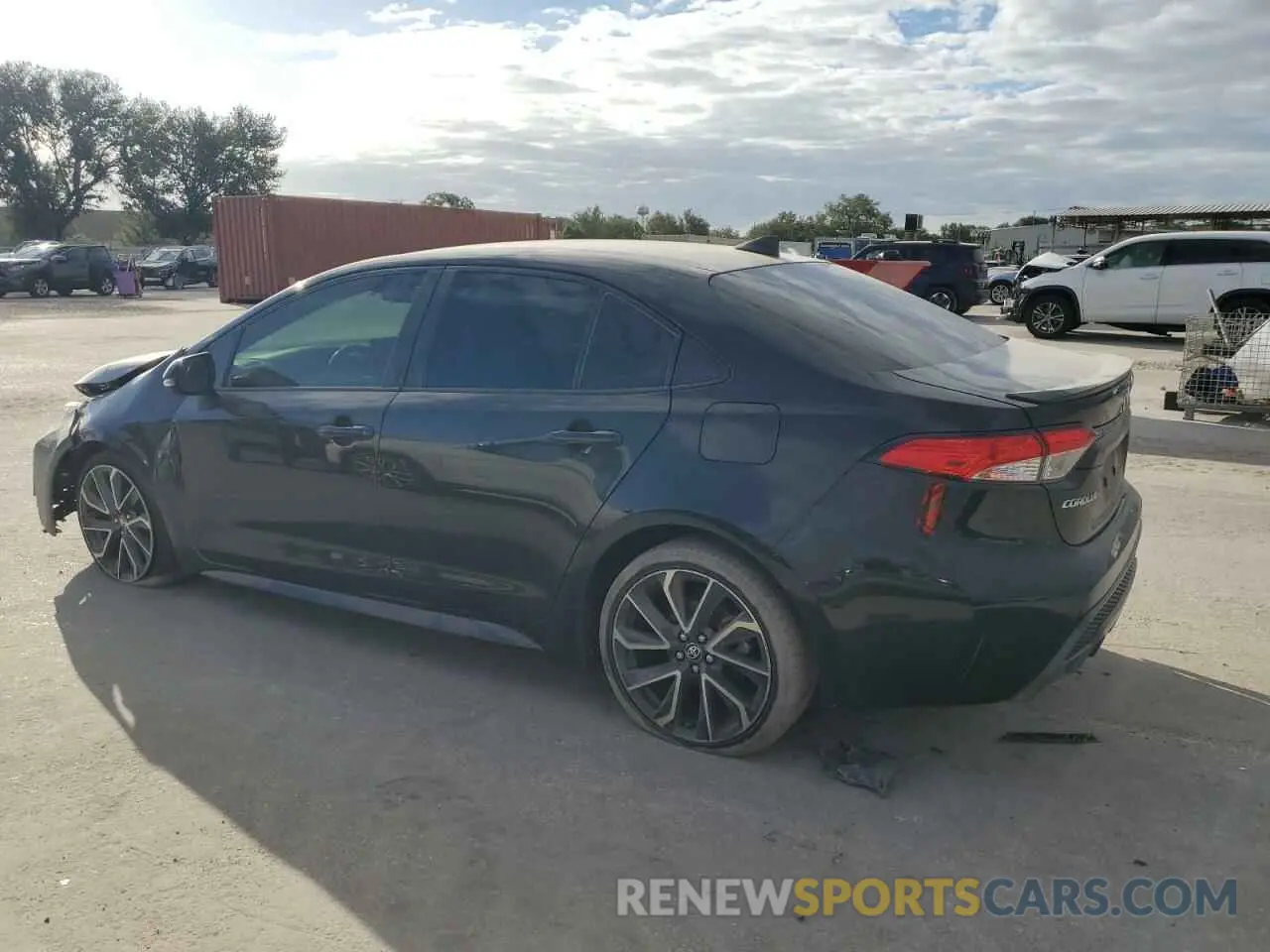 2 fotografías del automóvil dañado JTDS4RCE6LJ005663 TOYOTA COROLLA 2020