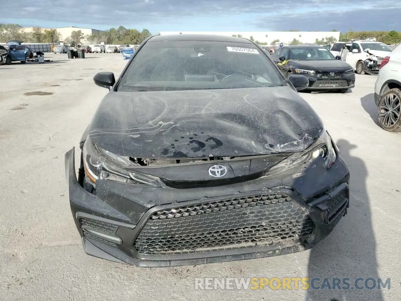 5 fotografías del automóvil dañado JTDS4RCE6LJ005663 TOYOTA COROLLA 2020