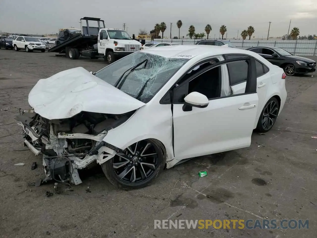 1 fotografías del automóvil dañado JTDS4RCE6LJ006067 TOYOTA COROLLA 2020