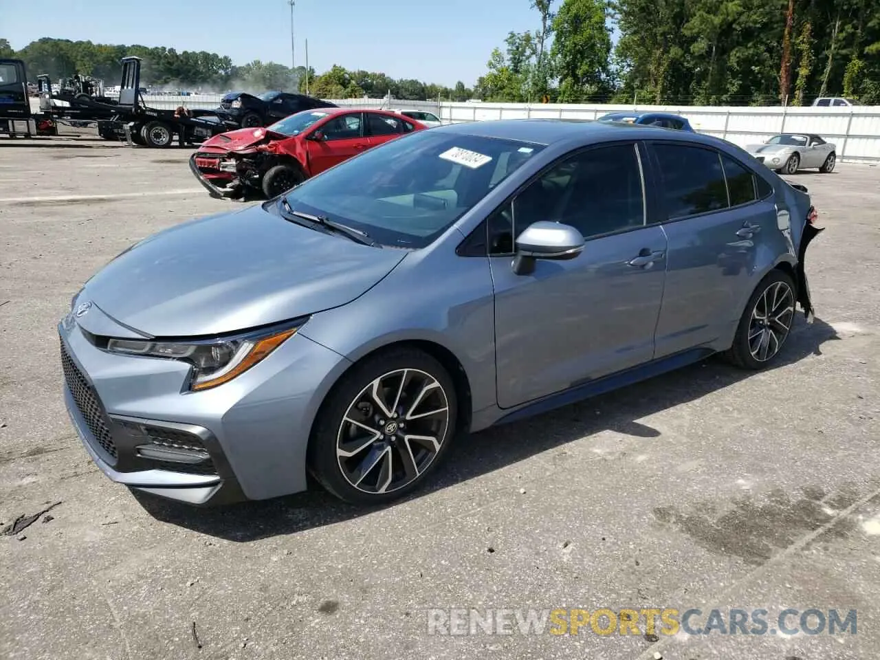 1 fotografías del automóvil dañado JTDS4RCE6LJ013438 TOYOTA COROLLA 2020