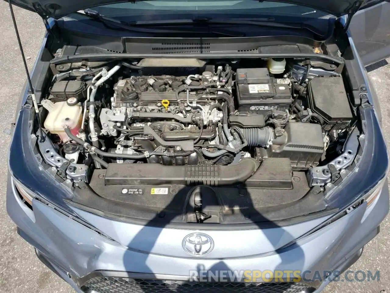 11 fotografías del automóvil dañado JTDS4RCE6LJ013438 TOYOTA COROLLA 2020
