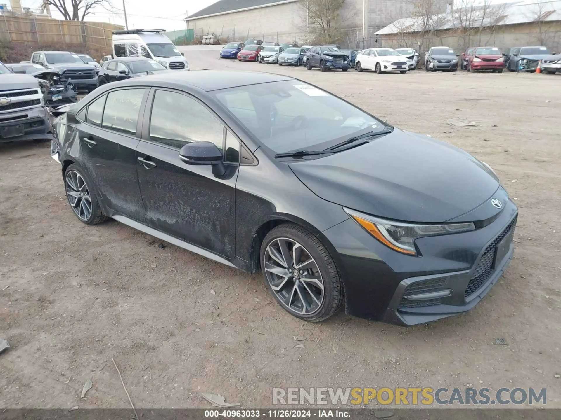 1 fotografías del automóvil dañado JTDS4RCE6LJ016954 TOYOTA COROLLA 2020