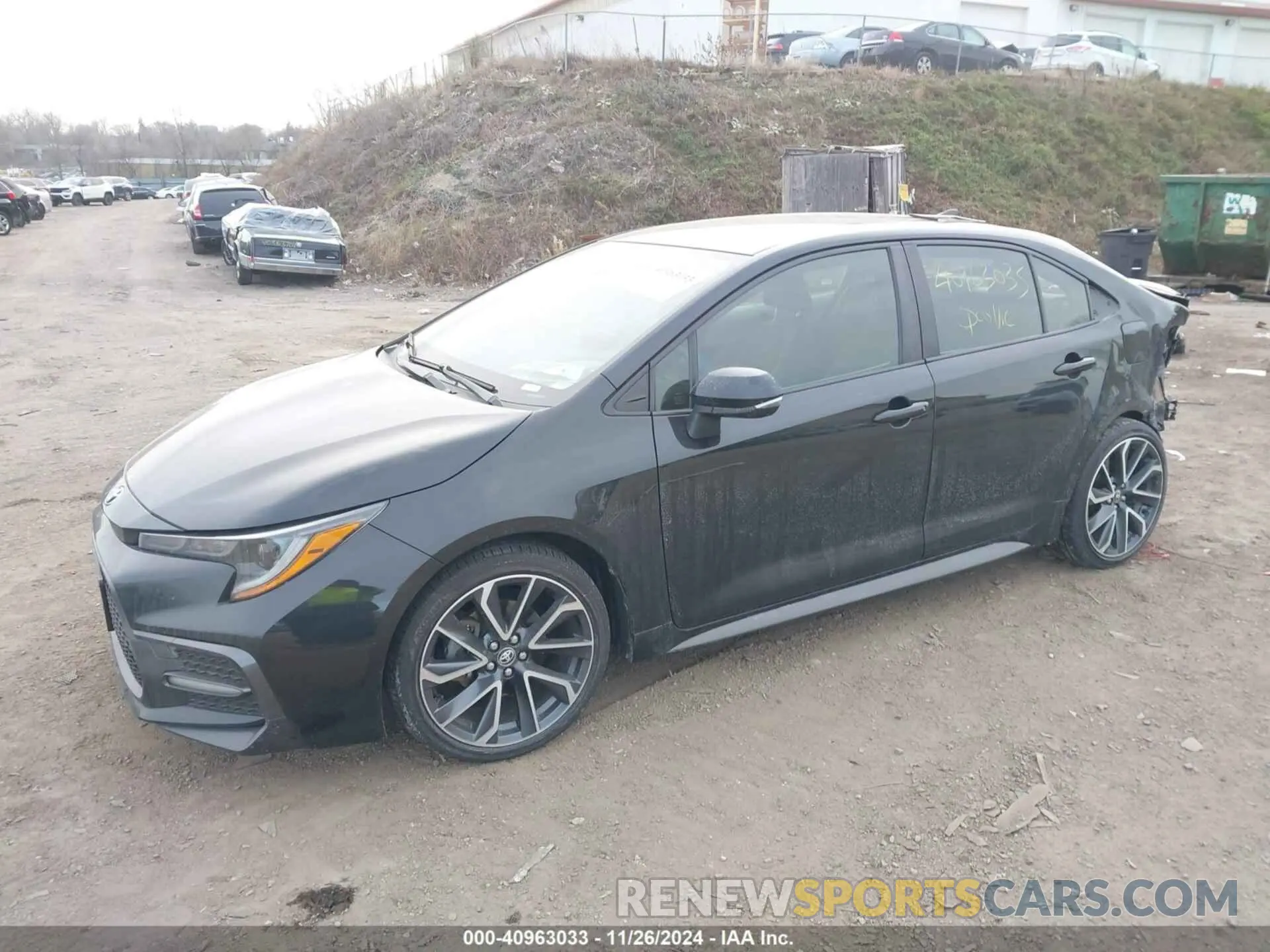 2 fotografías del automóvil dañado JTDS4RCE6LJ016954 TOYOTA COROLLA 2020