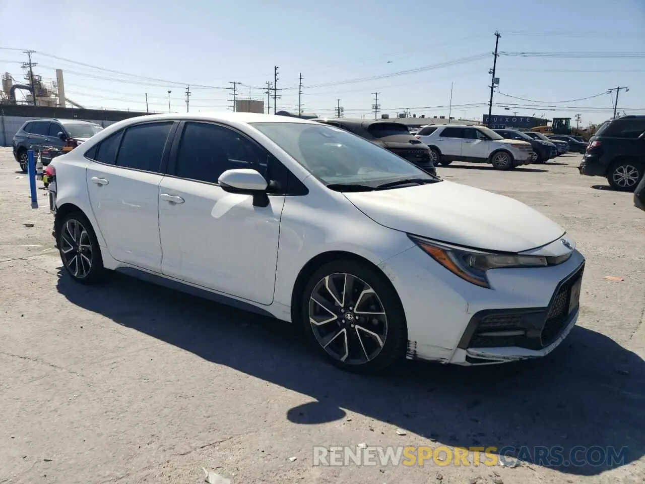 4 fotografías del automóvil dañado JTDS4RCE6LJ018056 TOYOTA COROLLA 2020
