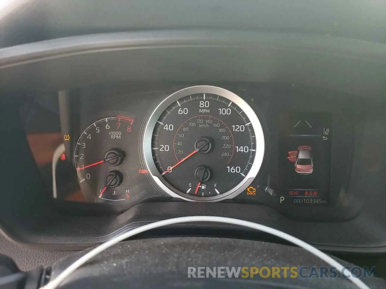9 fotografías del automóvil dañado JTDS4RCE6LJ018056 TOYOTA COROLLA 2020