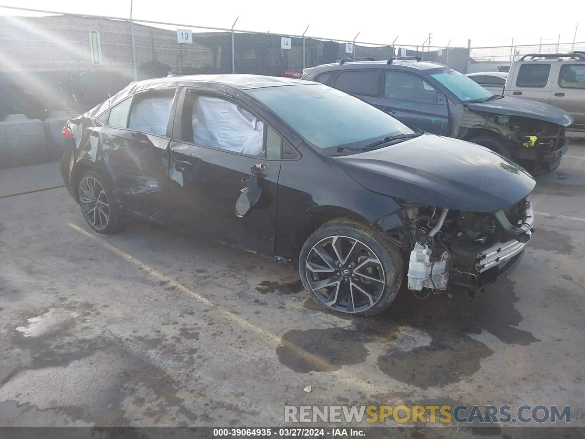 1 fotografías del automóvil dañado JTDS4RCE6LJ020986 TOYOTA COROLLA 2020