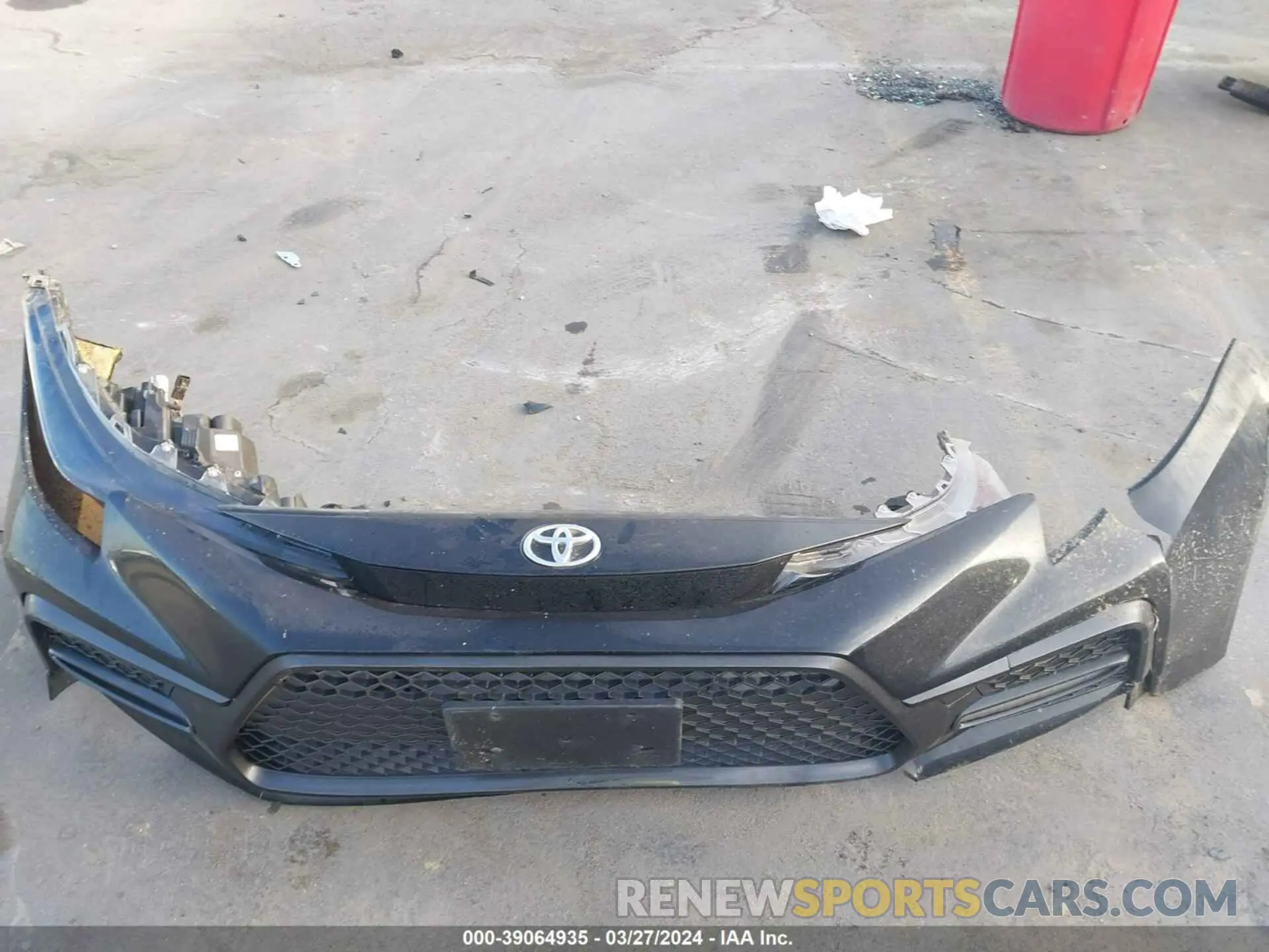 12 fotografías del automóvil dañado JTDS4RCE6LJ020986 TOYOTA COROLLA 2020