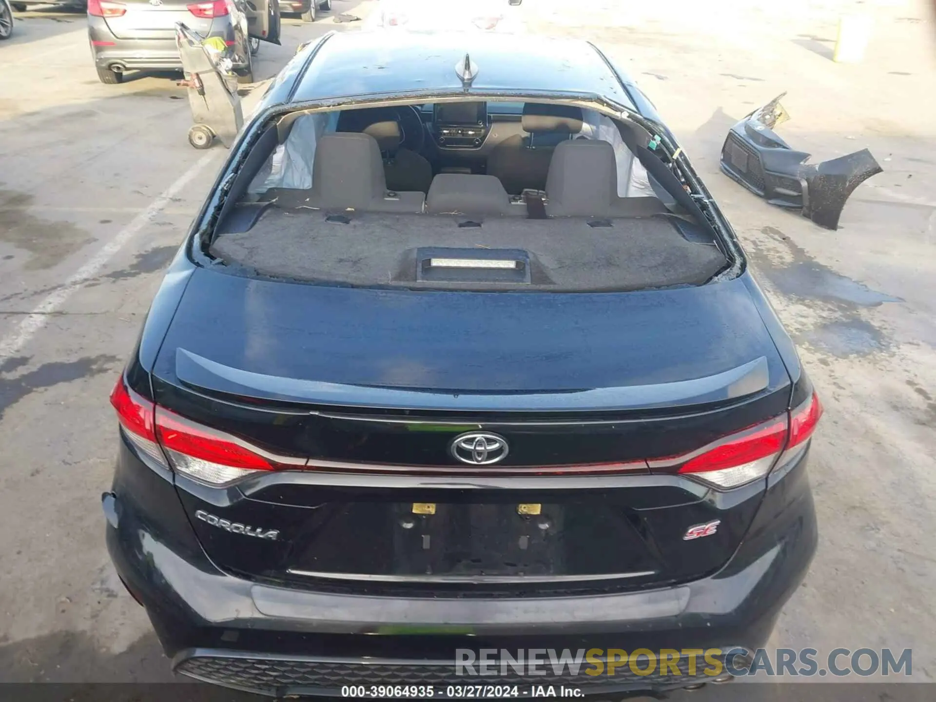 15 fotografías del automóvil dañado JTDS4RCE6LJ020986 TOYOTA COROLLA 2020