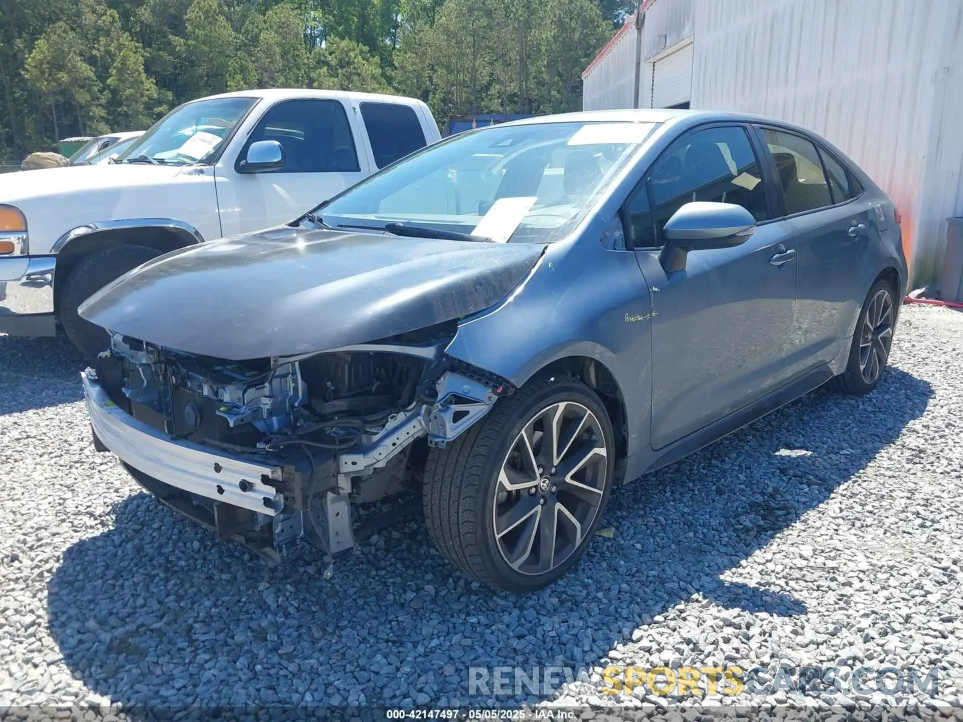 2 fotografías del automóvil dañado JTDS4RCE6LJ031096 TOYOTA COROLLA 2020
