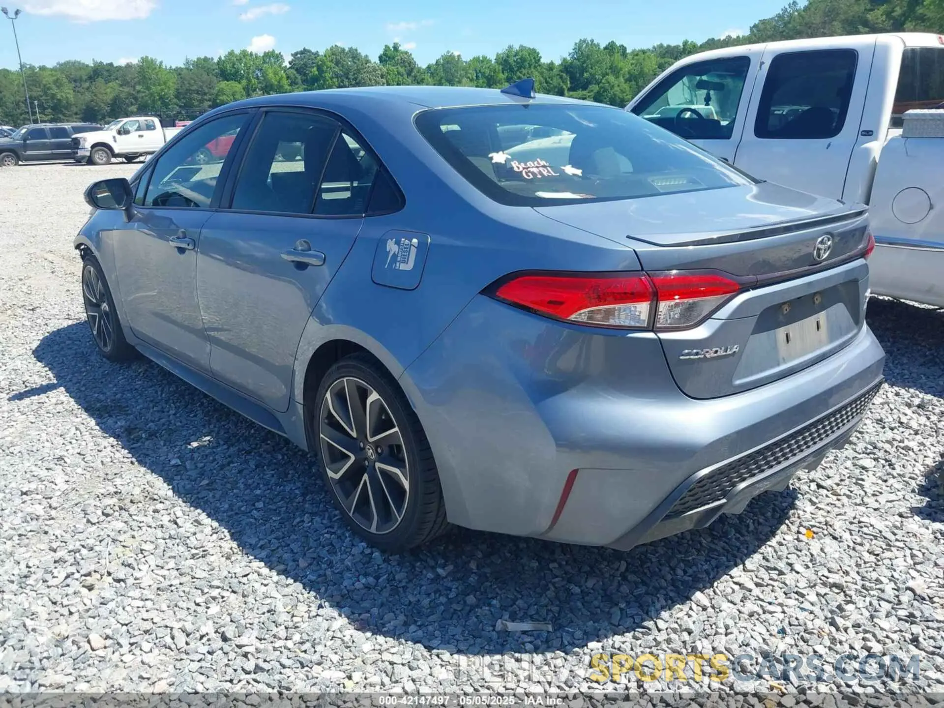 3 fotografías del automóvil dañado JTDS4RCE6LJ031096 TOYOTA COROLLA 2020