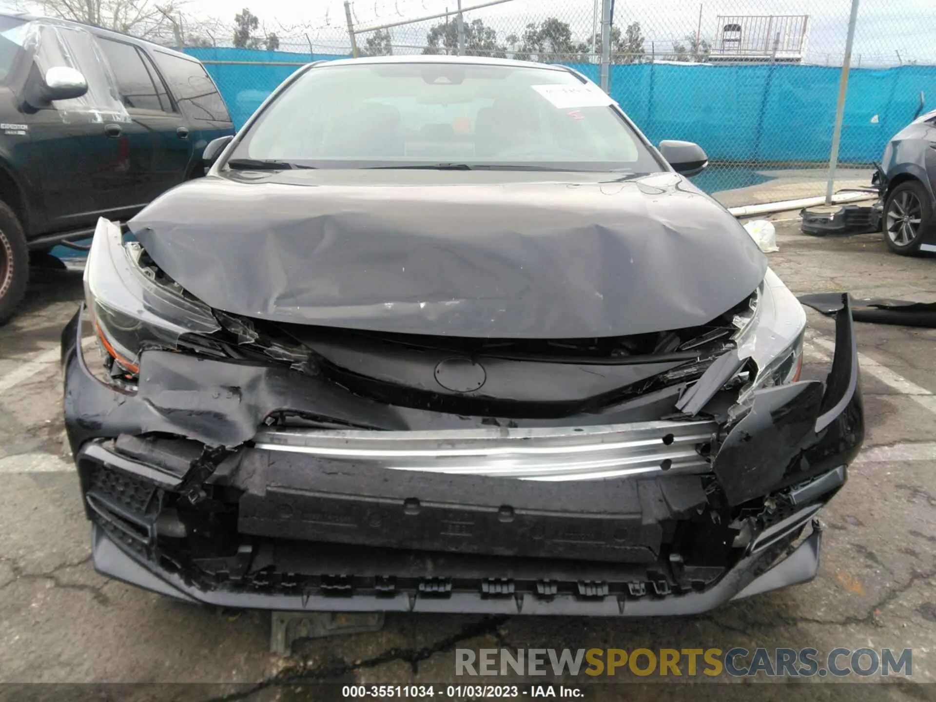 6 fotografías del automóvil dañado JTDS4RCE6LJ038680 TOYOTA COROLLA 2020