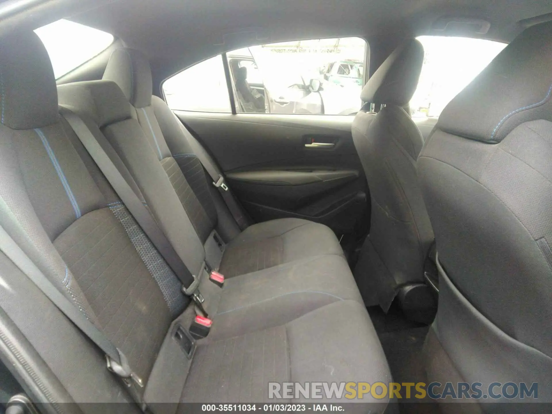 8 fotografías del automóvil dañado JTDS4RCE6LJ038680 TOYOTA COROLLA 2020