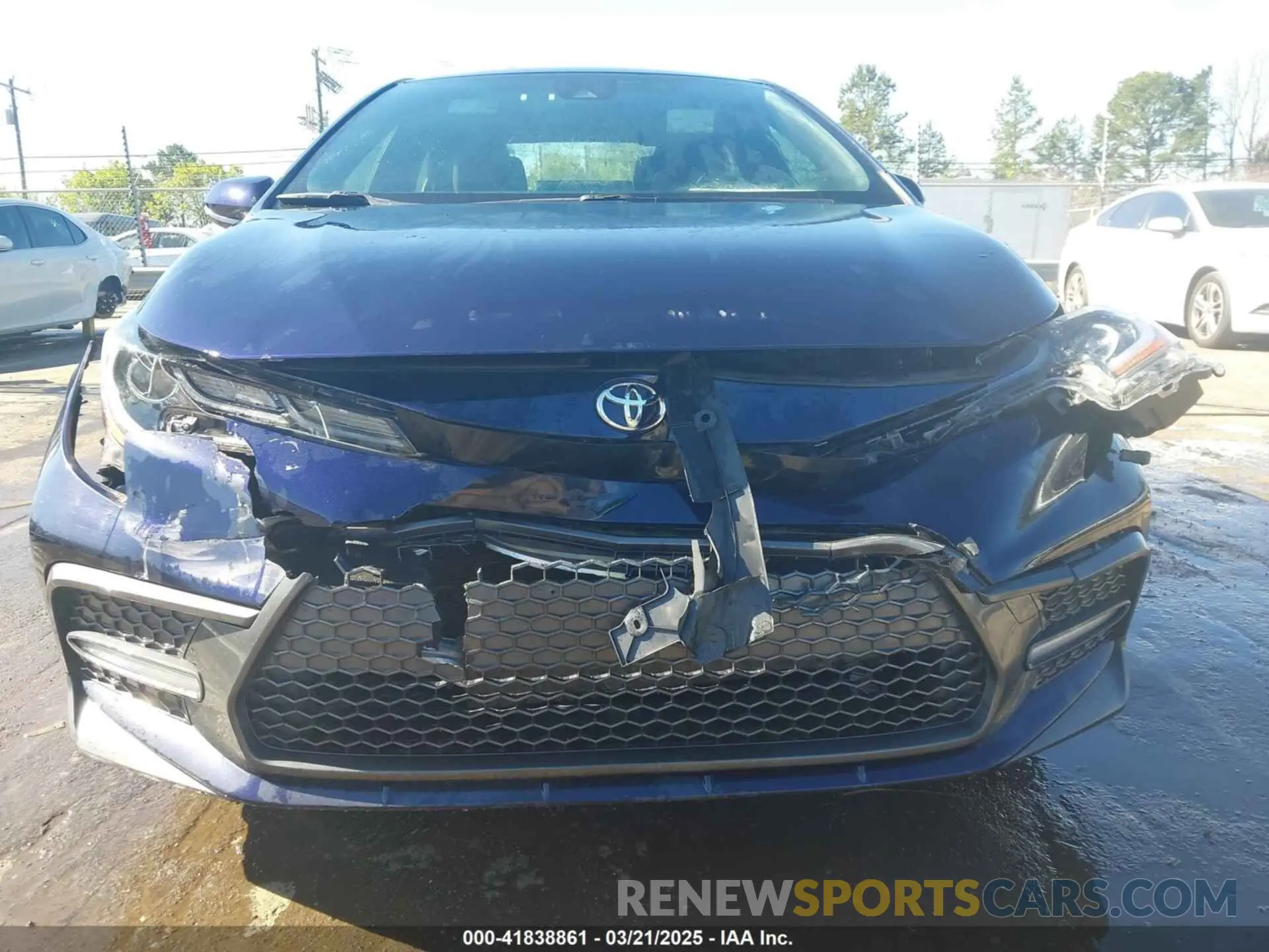 12 fotografías del automóvil dañado JTDS4RCE6LJ040770 TOYOTA COROLLA 2020