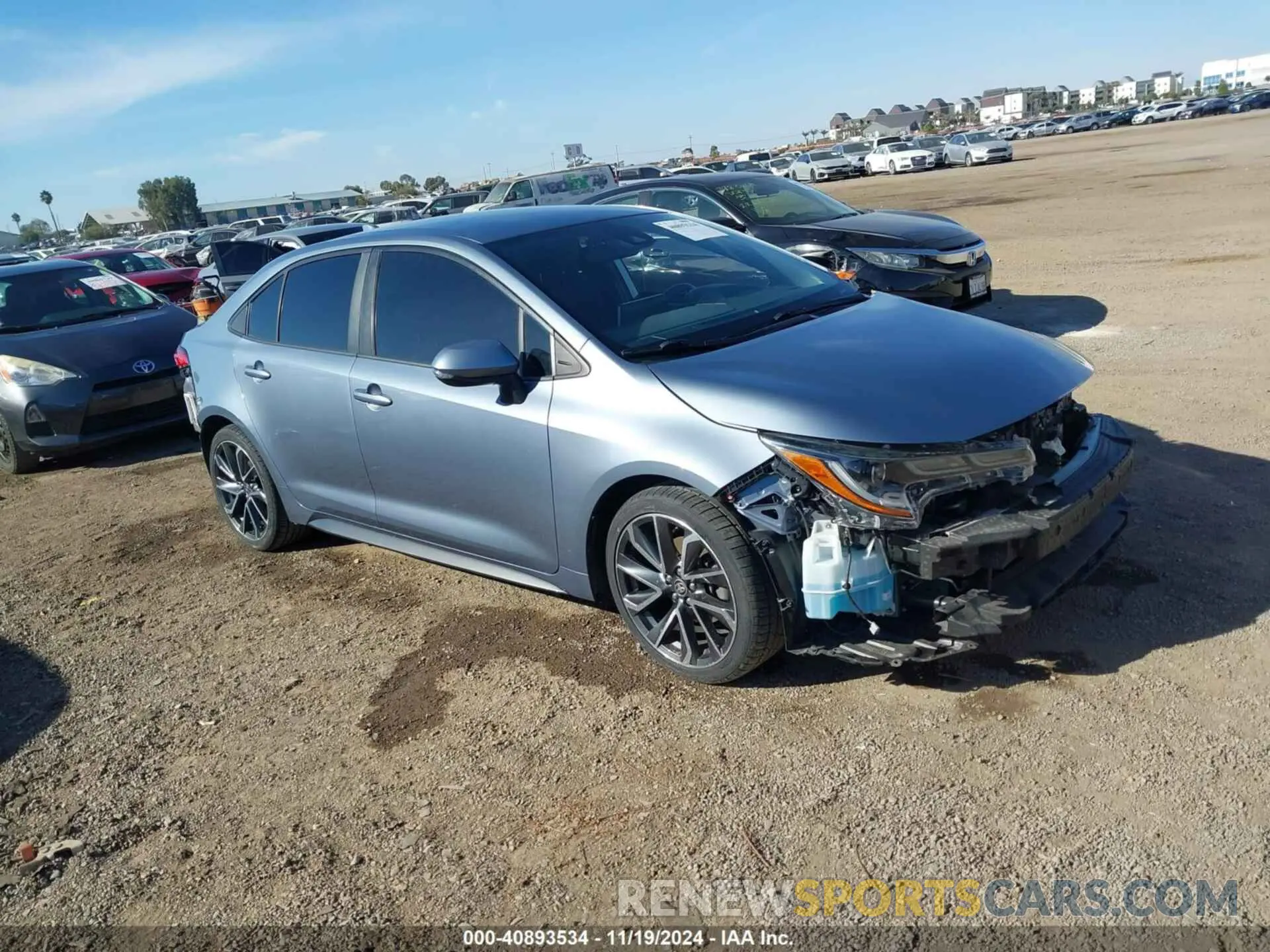 1 fotografías del automóvil dañado JTDS4RCE6LJ047802 TOYOTA COROLLA 2020