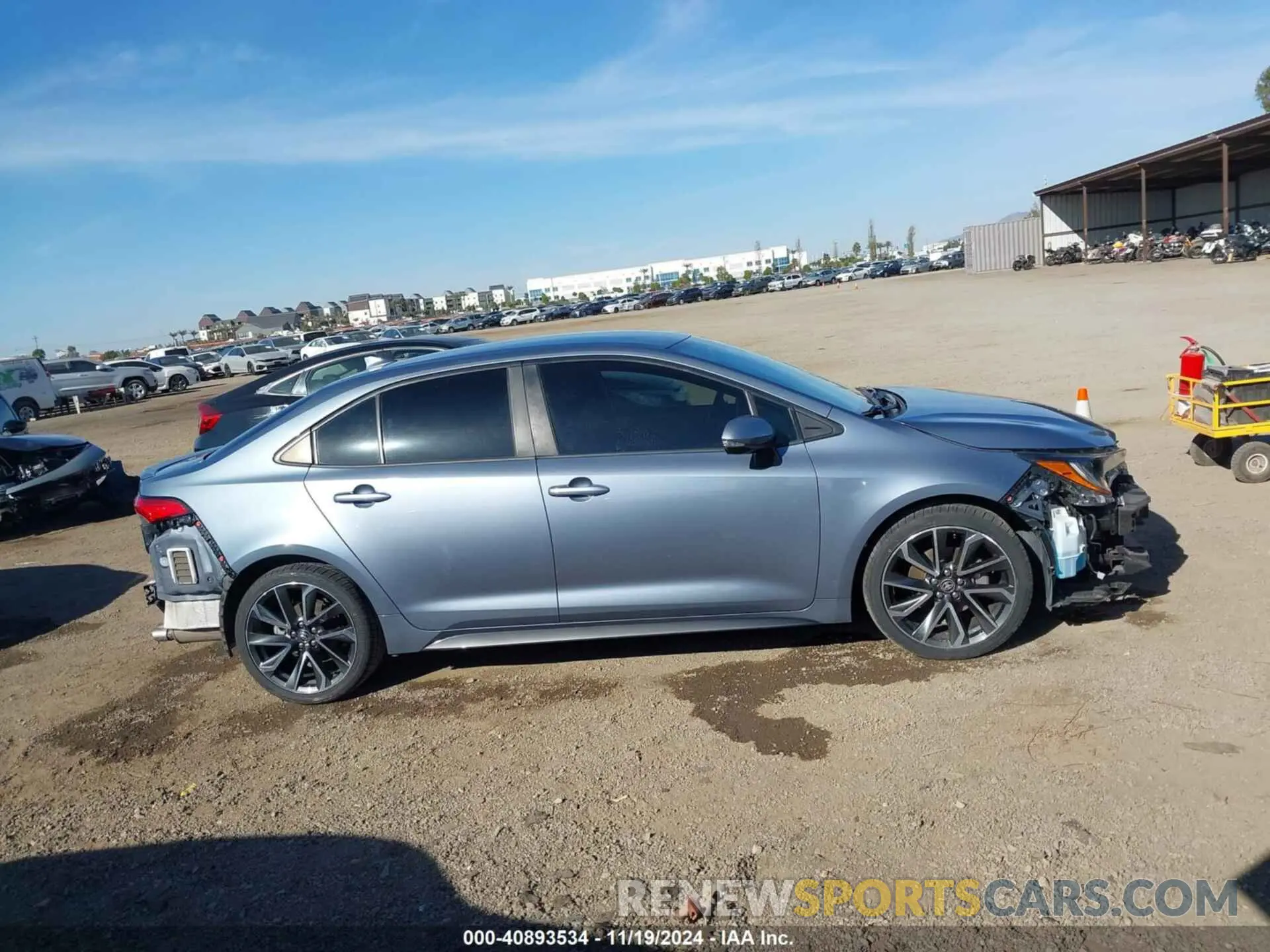 13 fotografías del automóvil dañado JTDS4RCE6LJ047802 TOYOTA COROLLA 2020