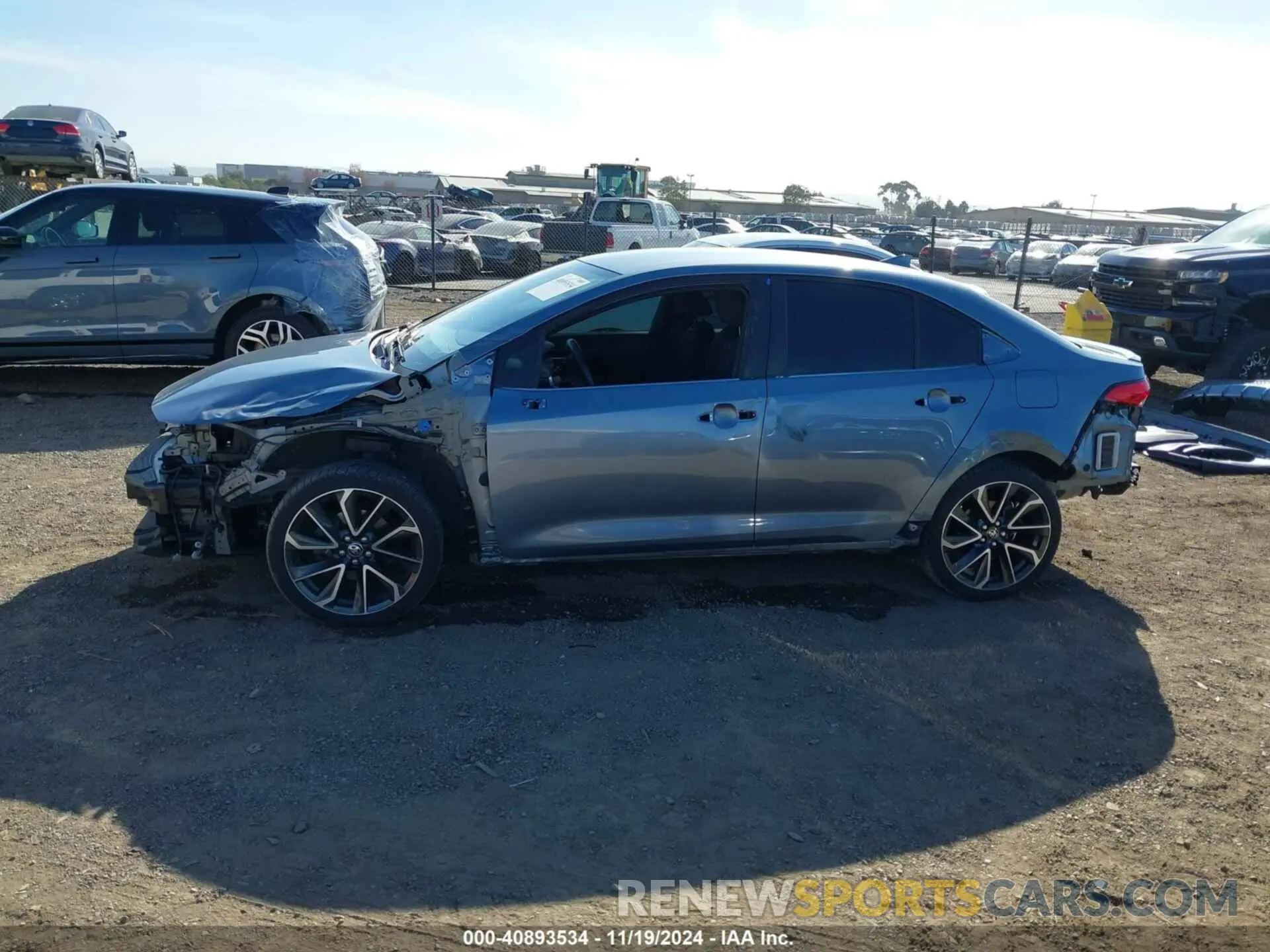 14 fotografías del automóvil dañado JTDS4RCE6LJ047802 TOYOTA COROLLA 2020