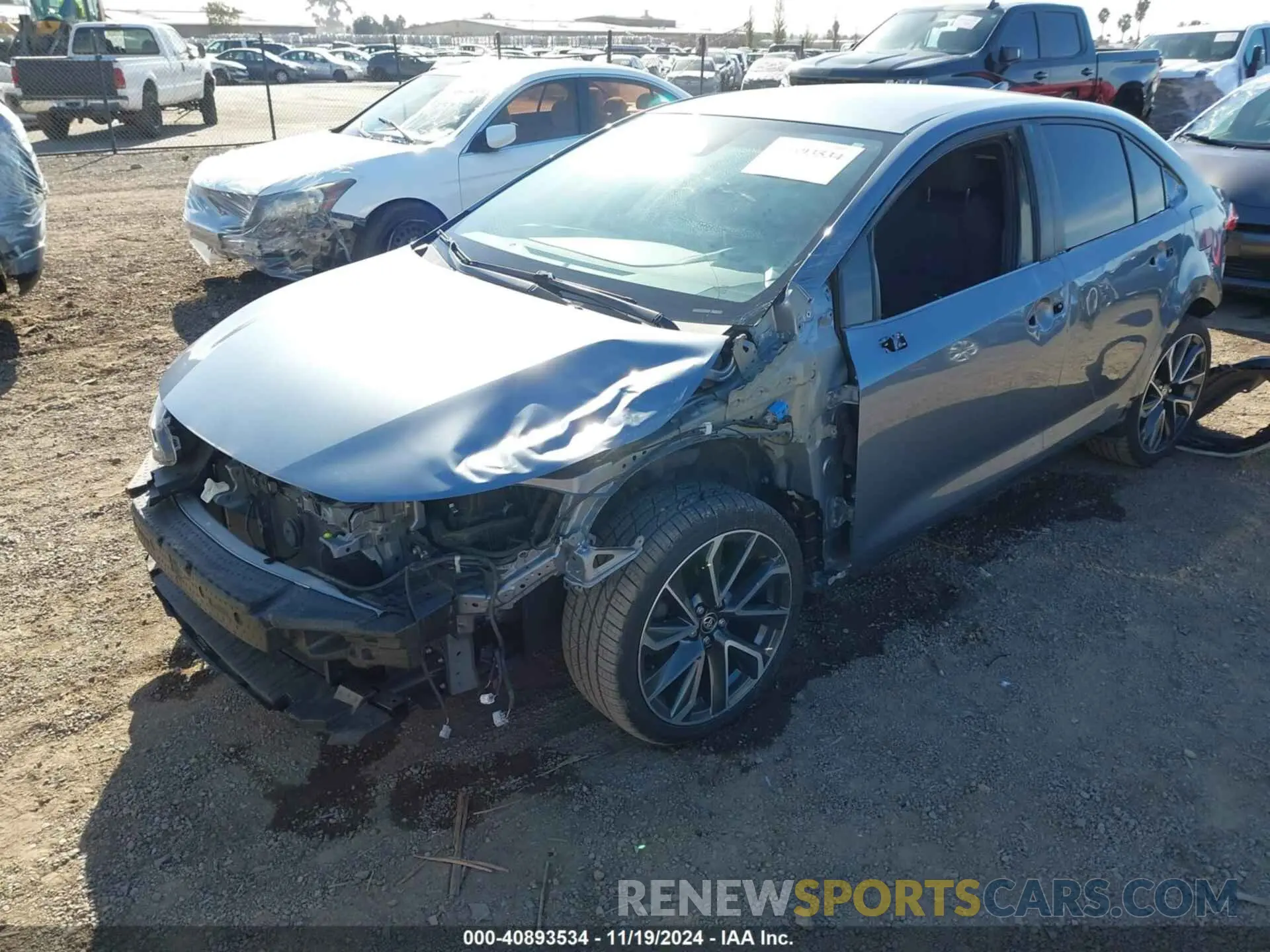 6 fotografías del automóvil dañado JTDS4RCE6LJ047802 TOYOTA COROLLA 2020