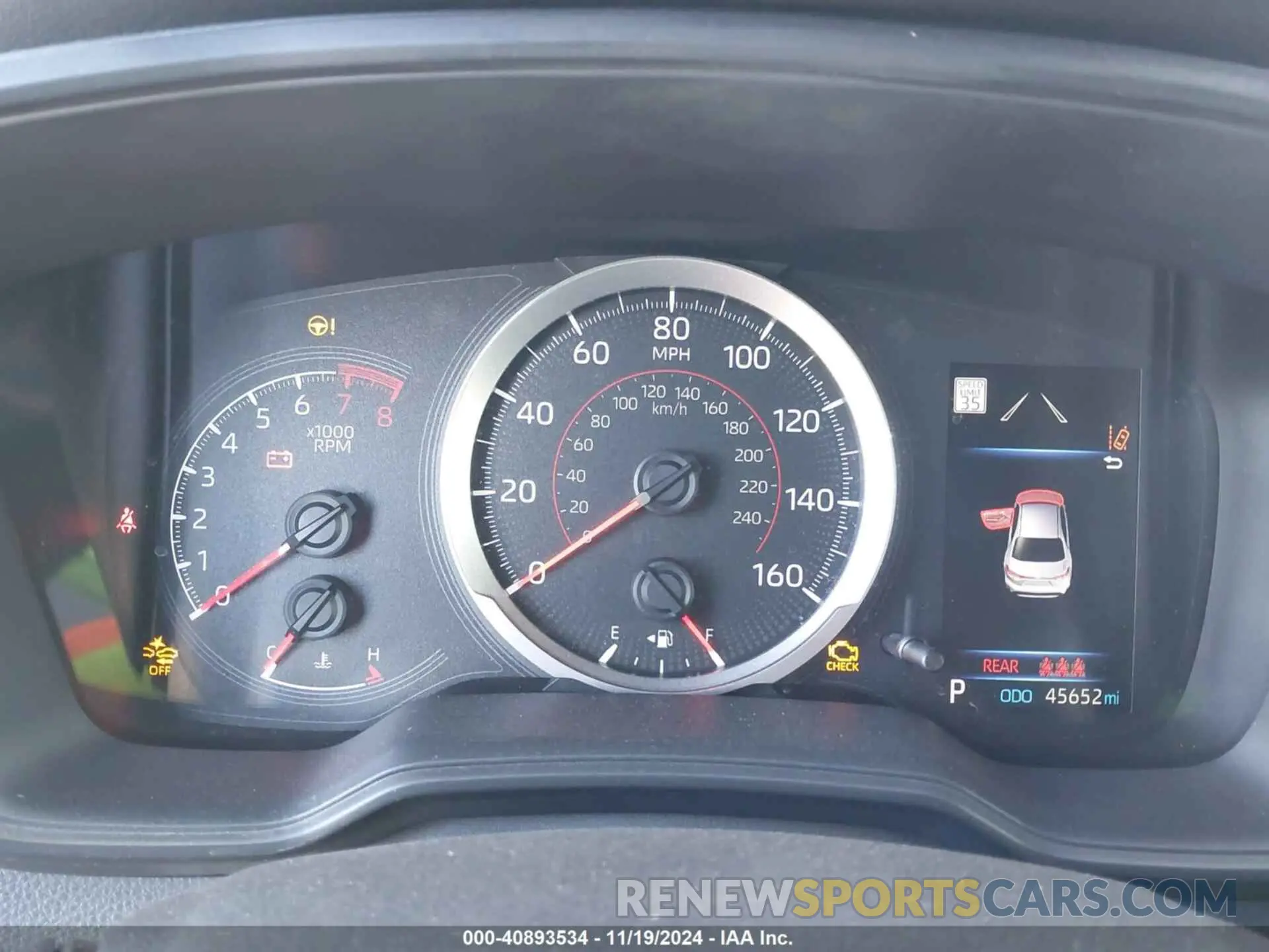 7 fotografías del automóvil dañado JTDS4RCE6LJ047802 TOYOTA COROLLA 2020