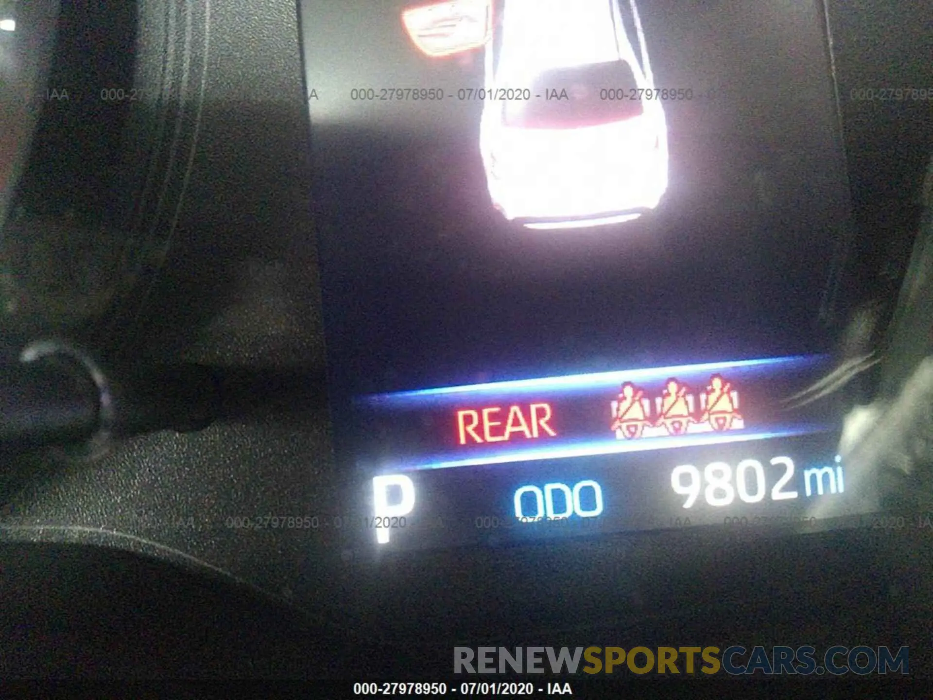 7 fotografías del automóvil dañado JTDS4RCE7LJ003873 TOYOTA COROLLA 2020
