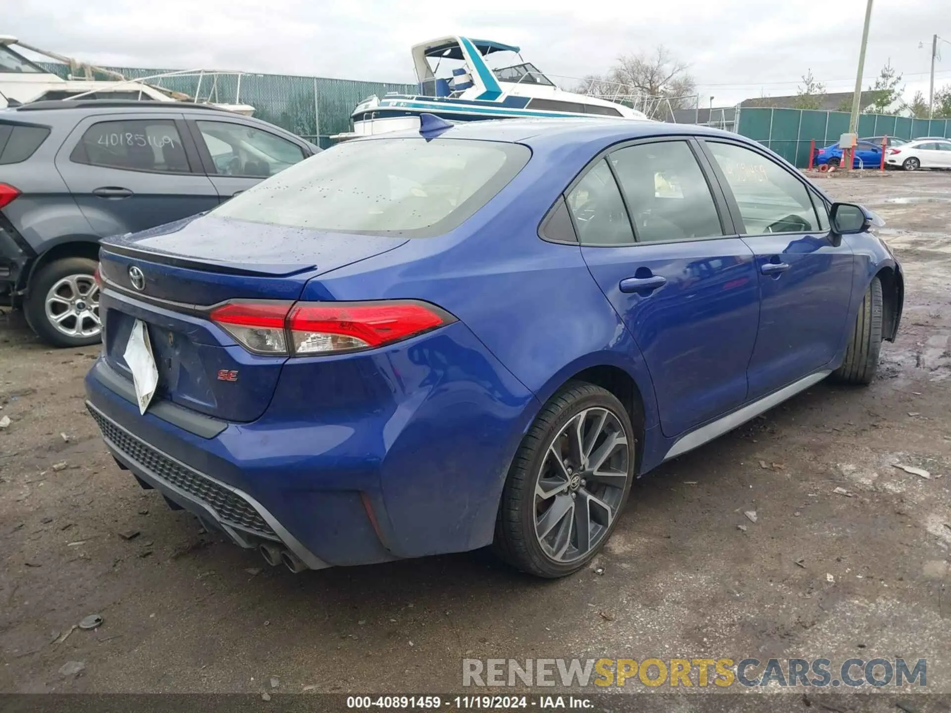 4 fotografías del automóvil dañado JTDS4RCE7LJ024500 TOYOTA COROLLA 2020