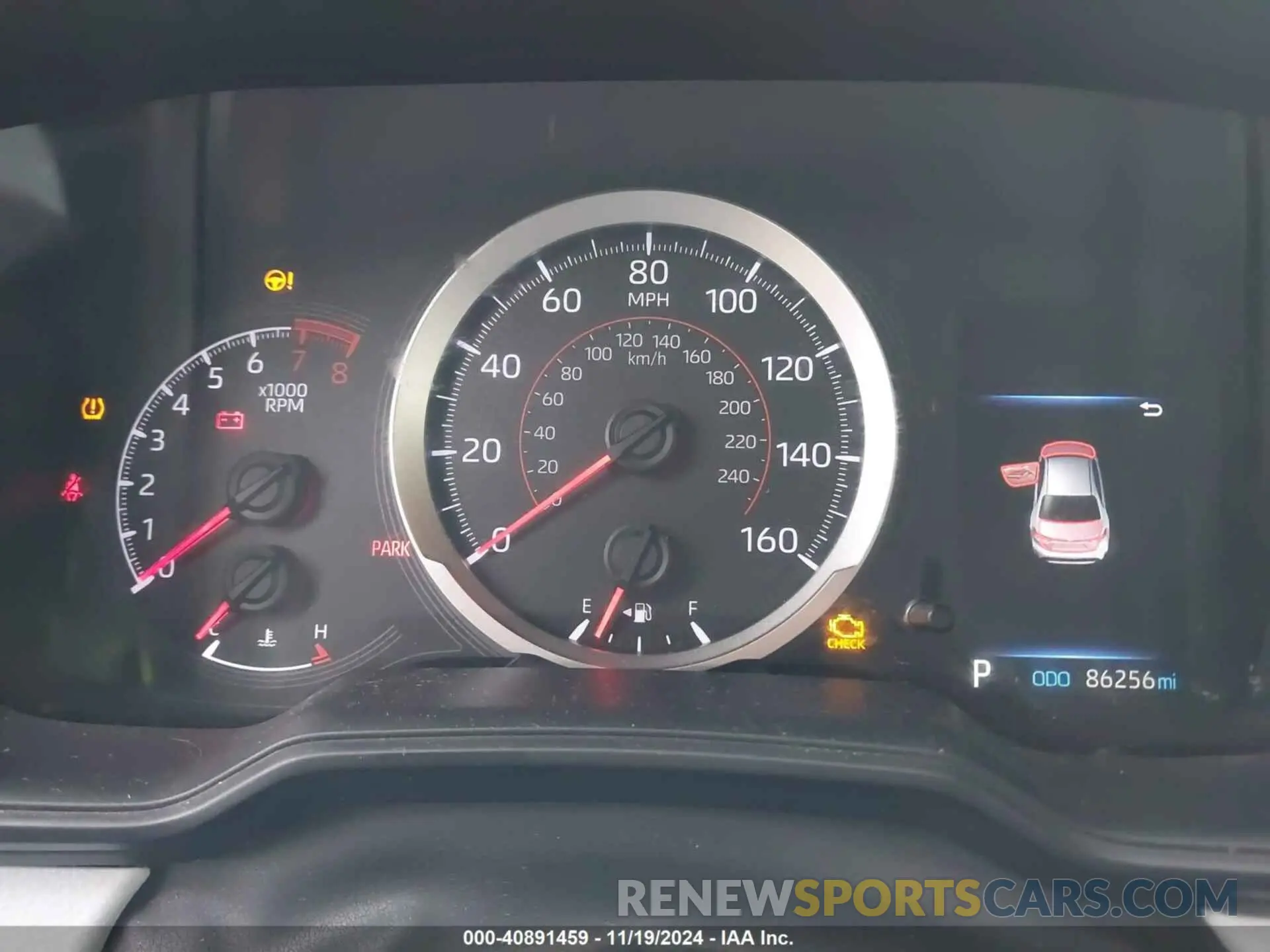 7 fotografías del automóvil dañado JTDS4RCE7LJ024500 TOYOTA COROLLA 2020