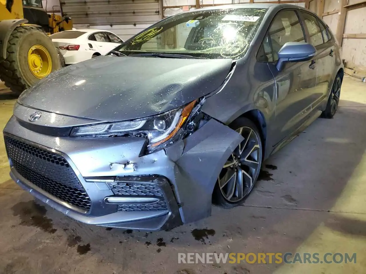 9 fotografías del automóvil dañado JTDS4RCE7LJ025811 TOYOTA COROLLA 2020