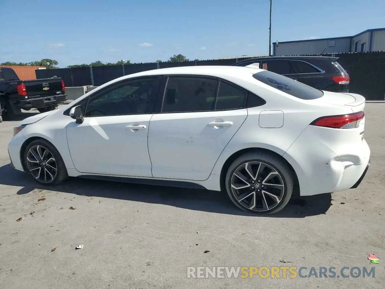 2 fotografías del automóvil dañado JTDS4RCE7LJ031088 TOYOTA COROLLA 2020