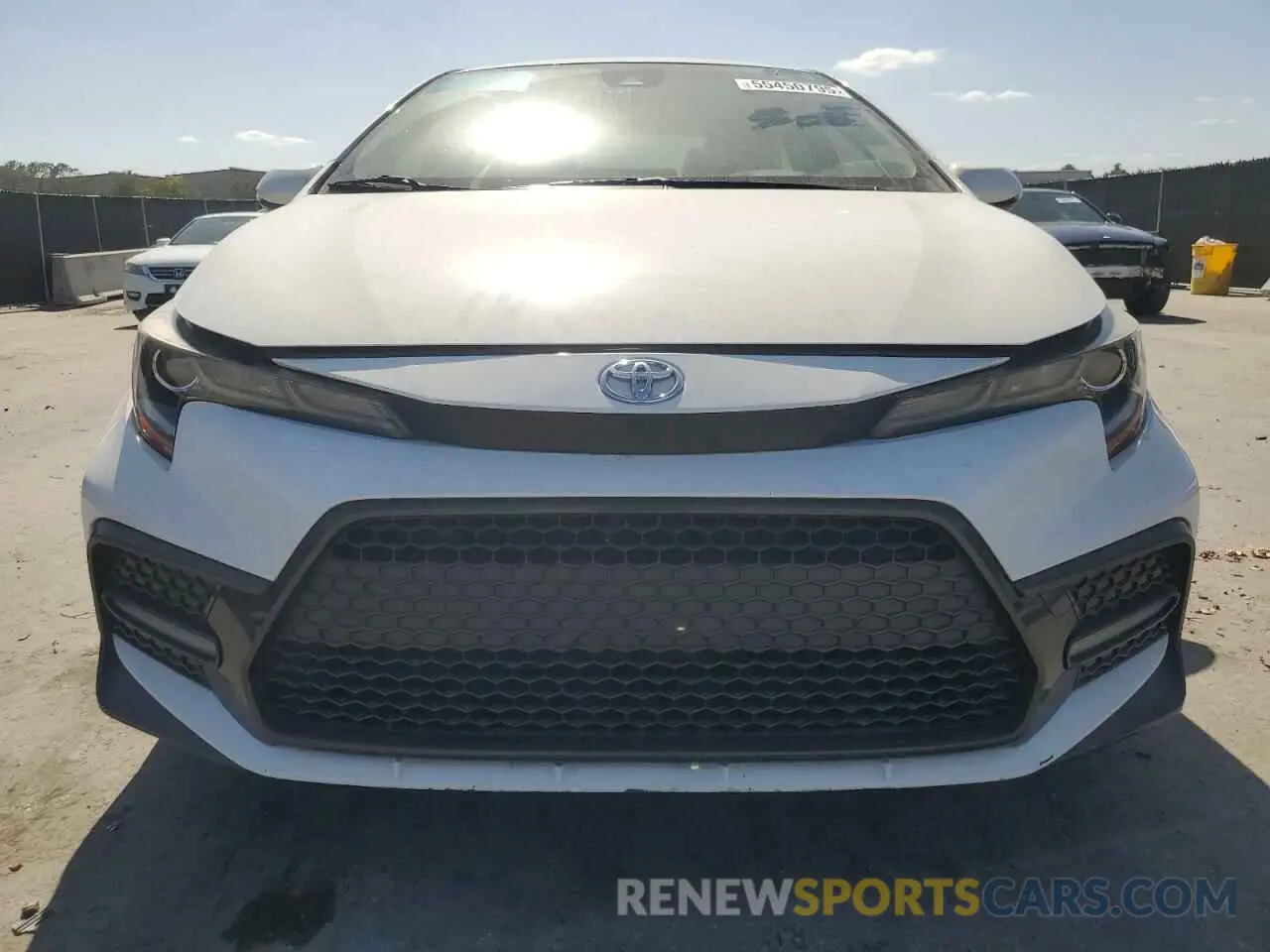 5 fotografías del automóvil dañado JTDS4RCE7LJ031088 TOYOTA COROLLA 2020