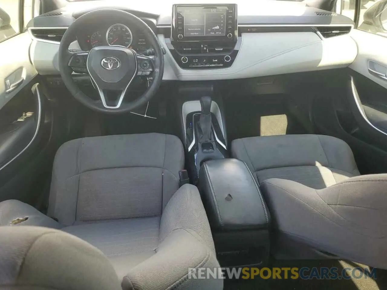 8 fotografías del automóvil dañado JTDS4RCE7LJ031088 TOYOTA COROLLA 2020