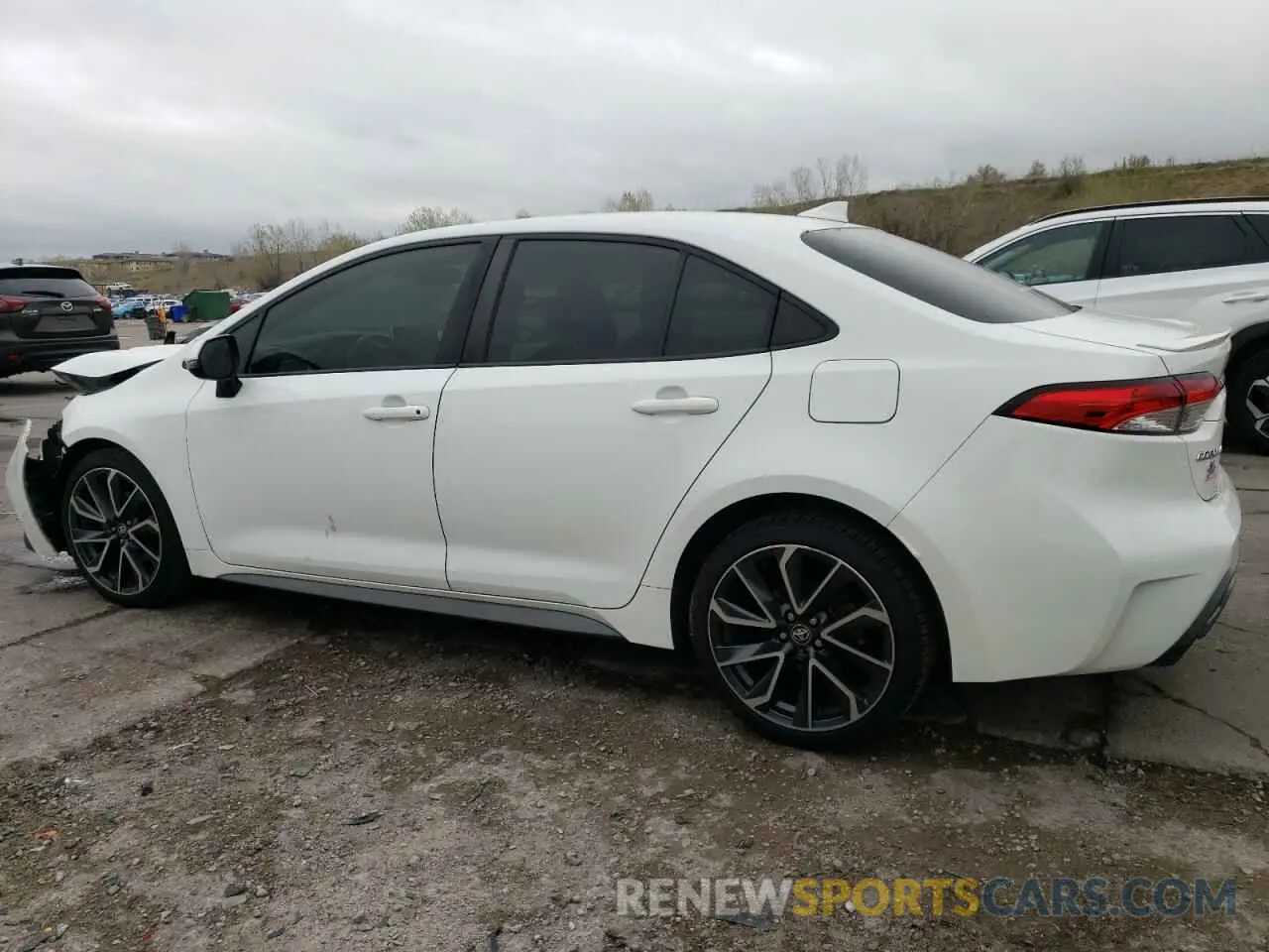 2 fotografías del automóvil dañado JTDS4RCE7LJ032516 TOYOTA COROLLA 2020