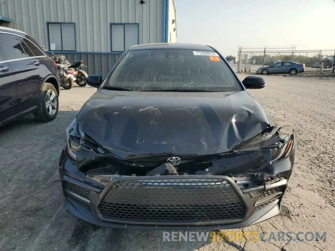 5 fotografías del automóvil dañado JTDS4RCE7LJ050966 TOYOTA COROLLA 2020