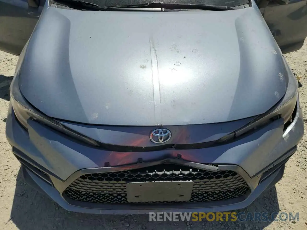 11 fotografías del automóvil dañado JTDS4RCE8LJ000304 TOYOTA COROLLA 2020