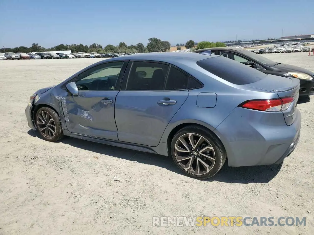 2 fotografías del automóvil dañado JTDS4RCE8LJ000304 TOYOTA COROLLA 2020