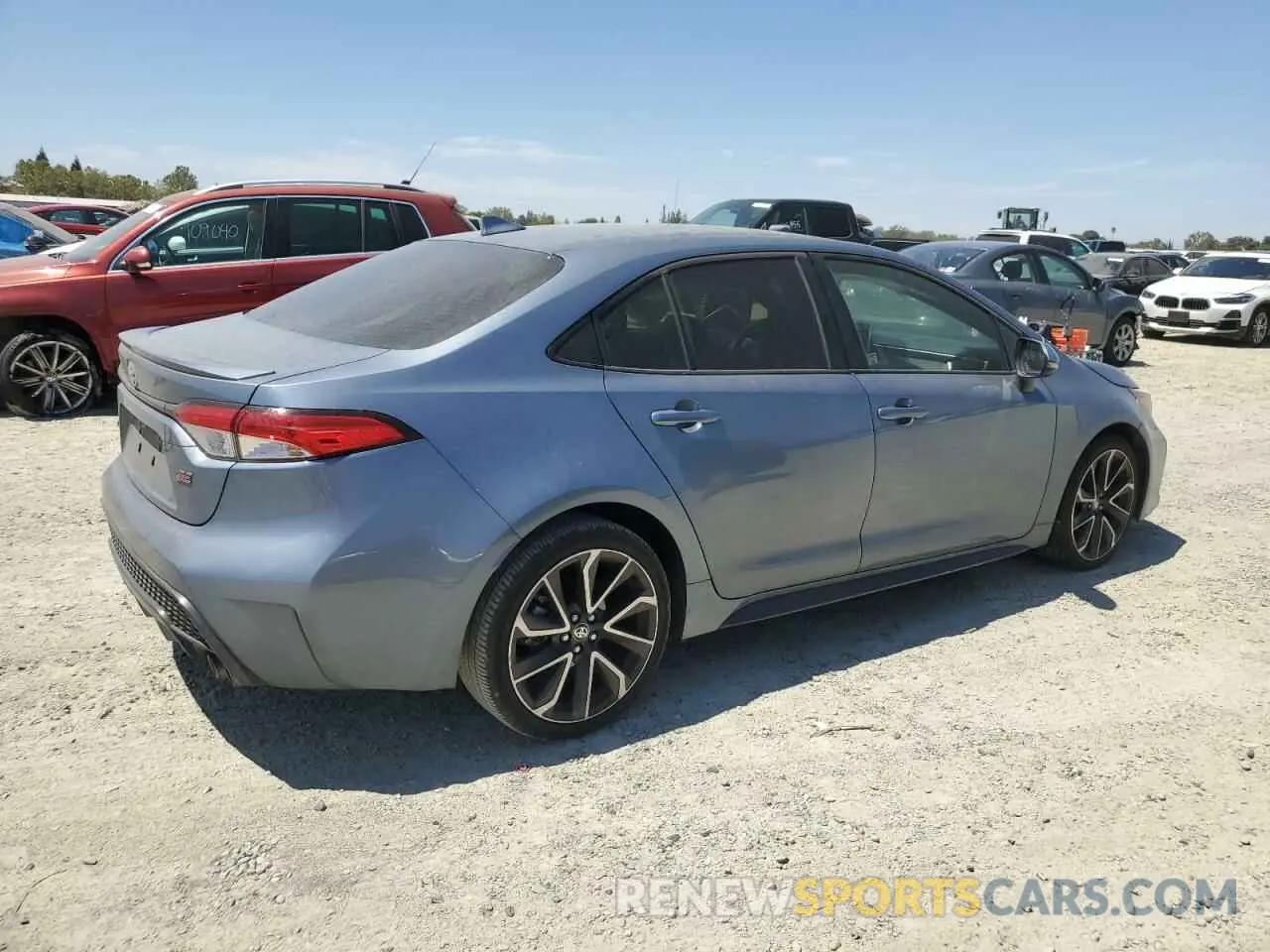 3 fotografías del automóvil dañado JTDS4RCE8LJ000304 TOYOTA COROLLA 2020