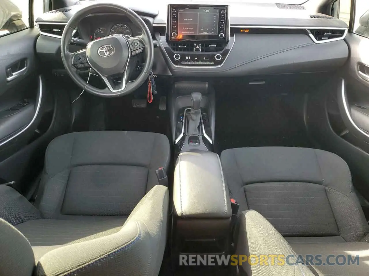 8 fotografías del automóvil dañado JTDS4RCE8LJ005373 TOYOTA COROLLA 2020