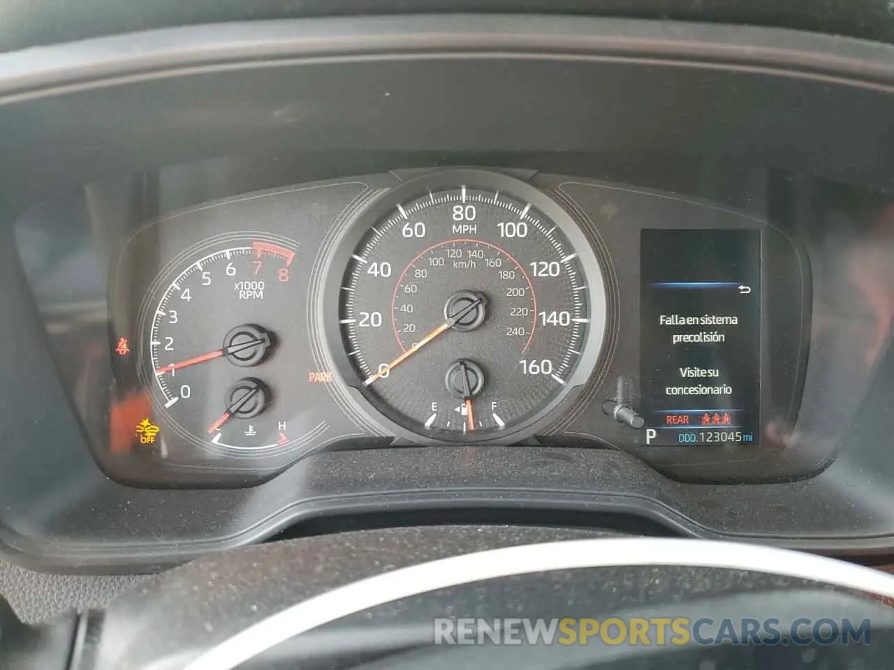 9 fotografías del automóvil dañado JTDS4RCE8LJ005373 TOYOTA COROLLA 2020