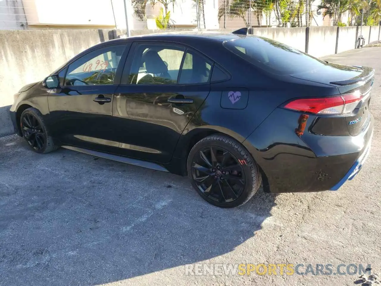 2 fotografías del automóvil dañado JTDS4RCE8LJ012405 TOYOTA COROLLA 2020