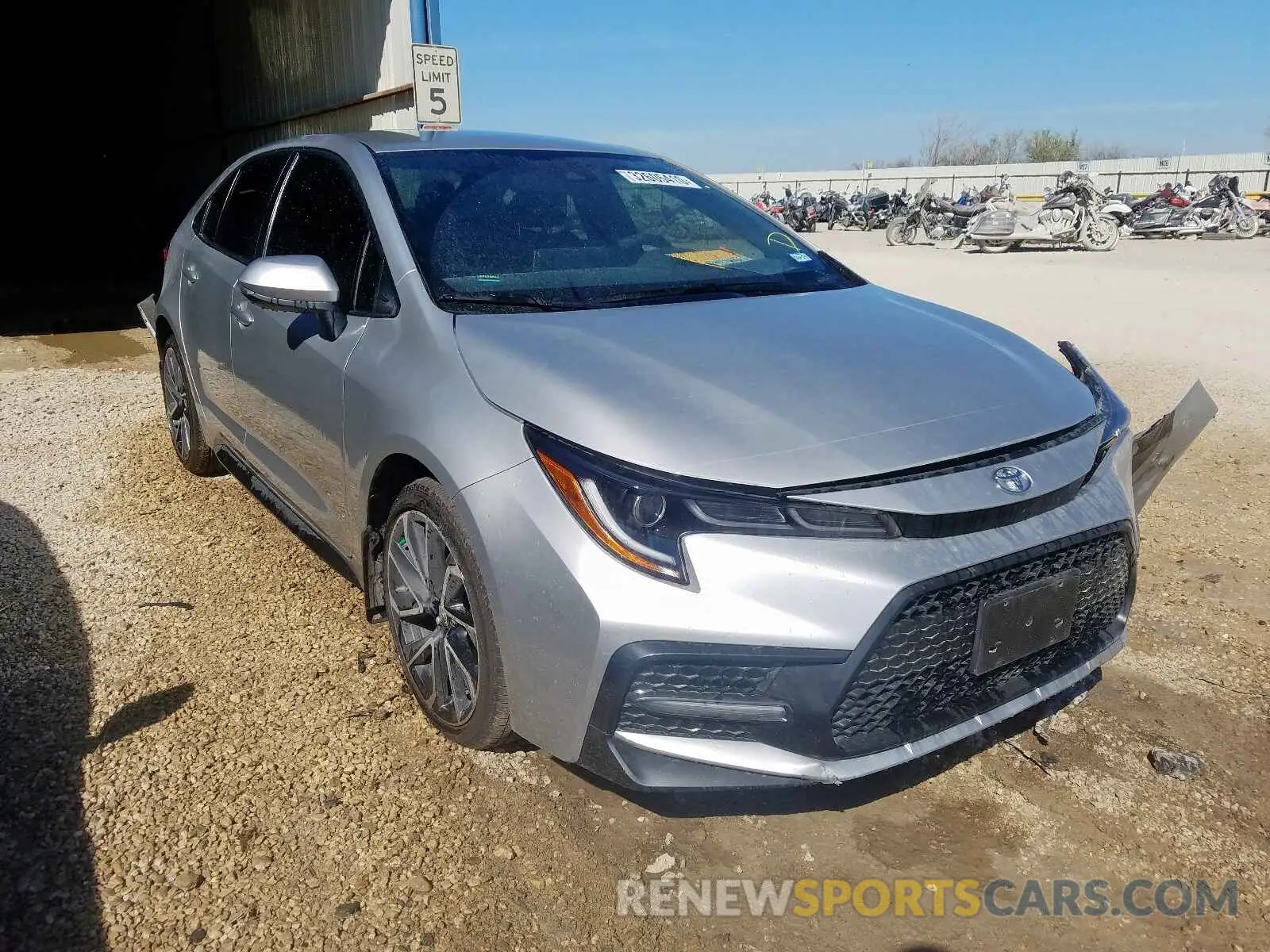 1 fotografías del automóvil dañado JTDS4RCE8LJ014915 TOYOTA COROLLA 2020