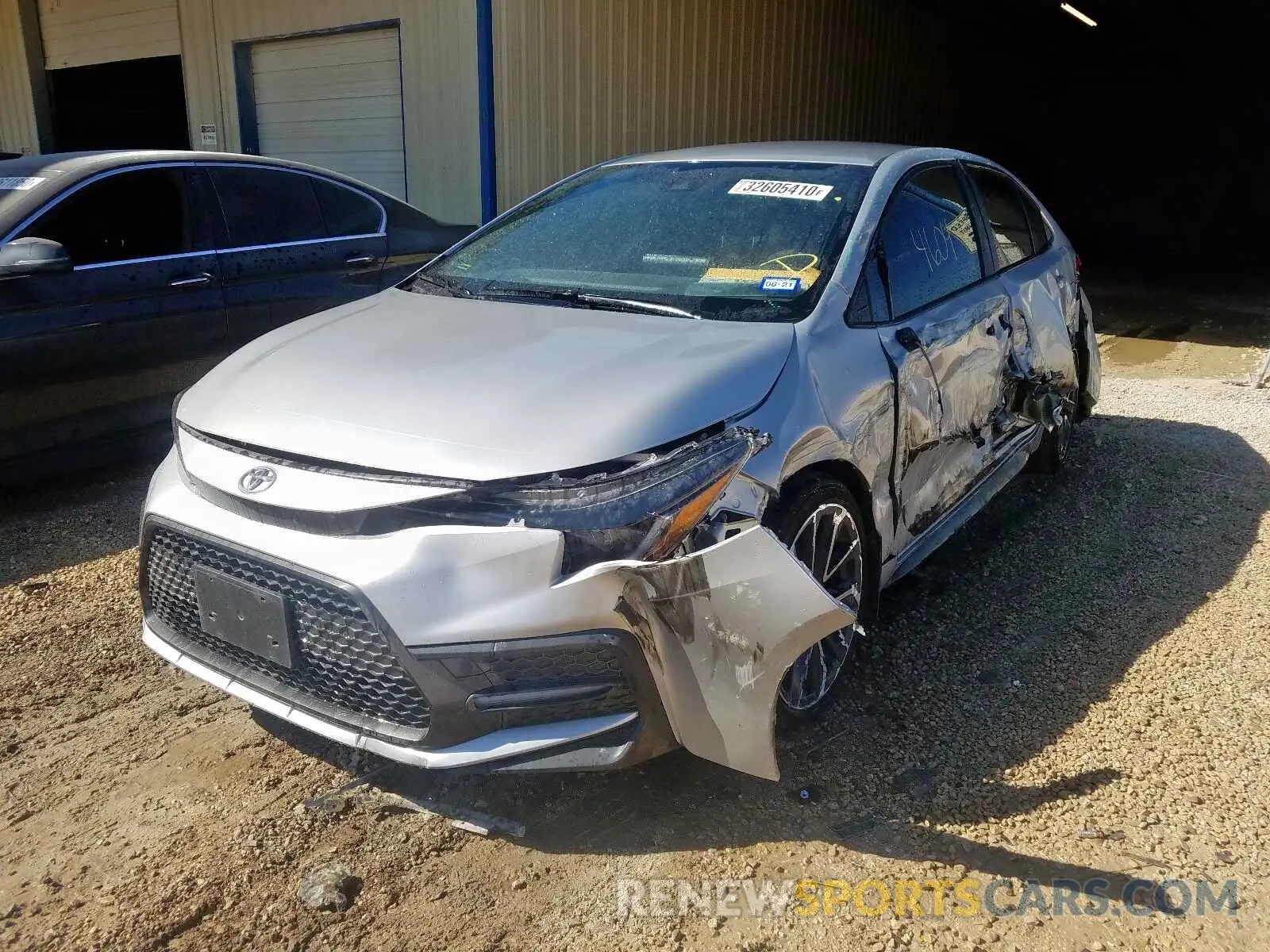 2 fotografías del automóvil dañado JTDS4RCE8LJ014915 TOYOTA COROLLA 2020