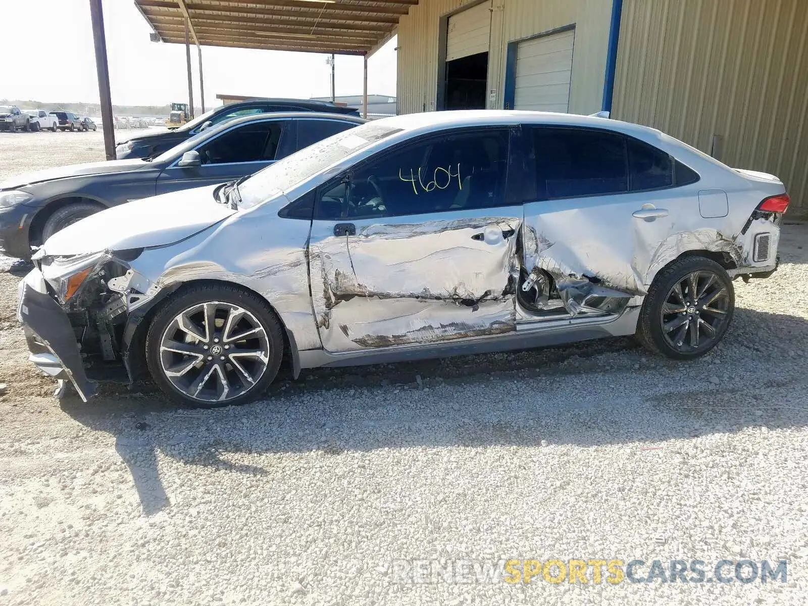 9 fotografías del automóvil dañado JTDS4RCE8LJ014915 TOYOTA COROLLA 2020