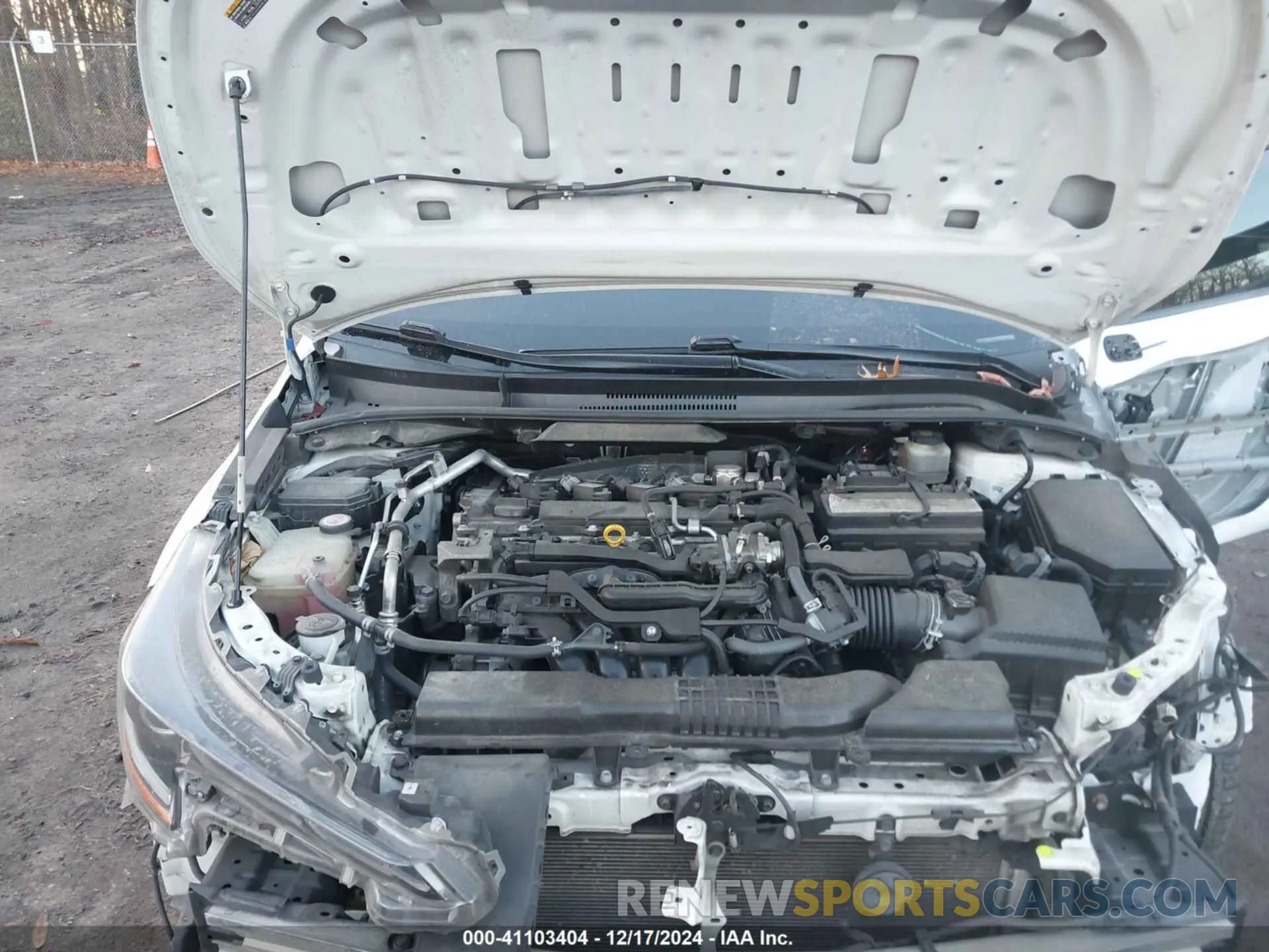 10 fotografías del automóvil dañado JTDS4RCE8LJ016597 TOYOTA COROLLA 2020