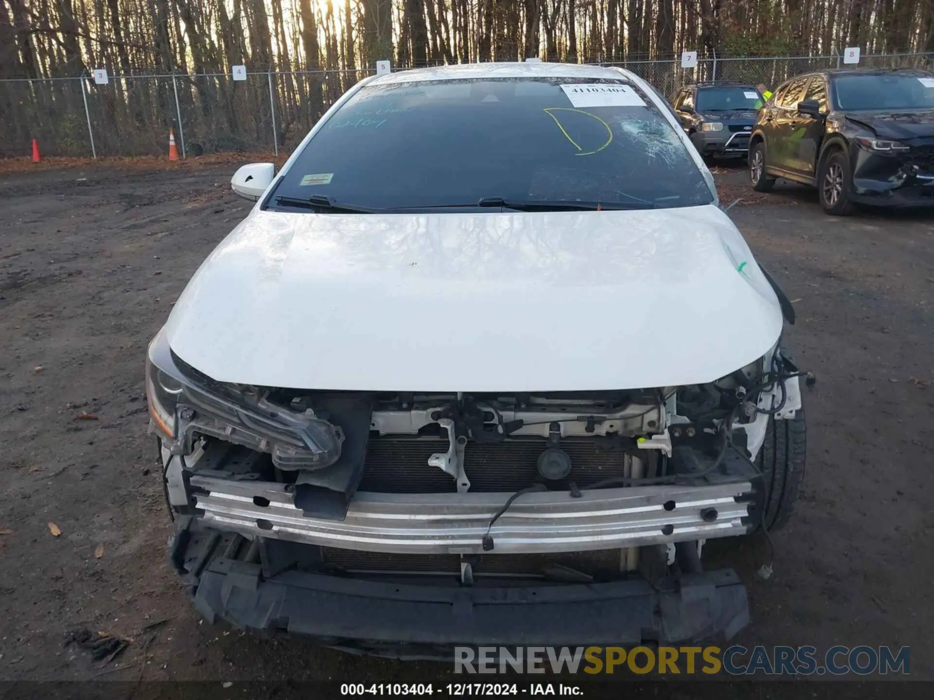 13 fotografías del automóvil dañado JTDS4RCE8LJ016597 TOYOTA COROLLA 2020