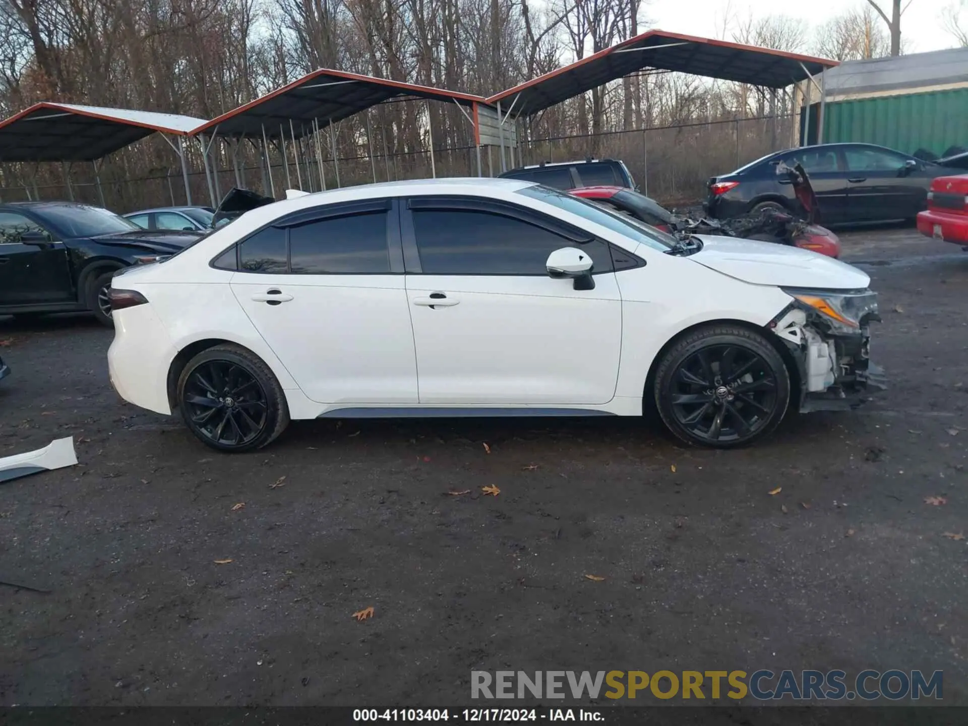 14 fotografías del automóvil dañado JTDS4RCE8LJ016597 TOYOTA COROLLA 2020