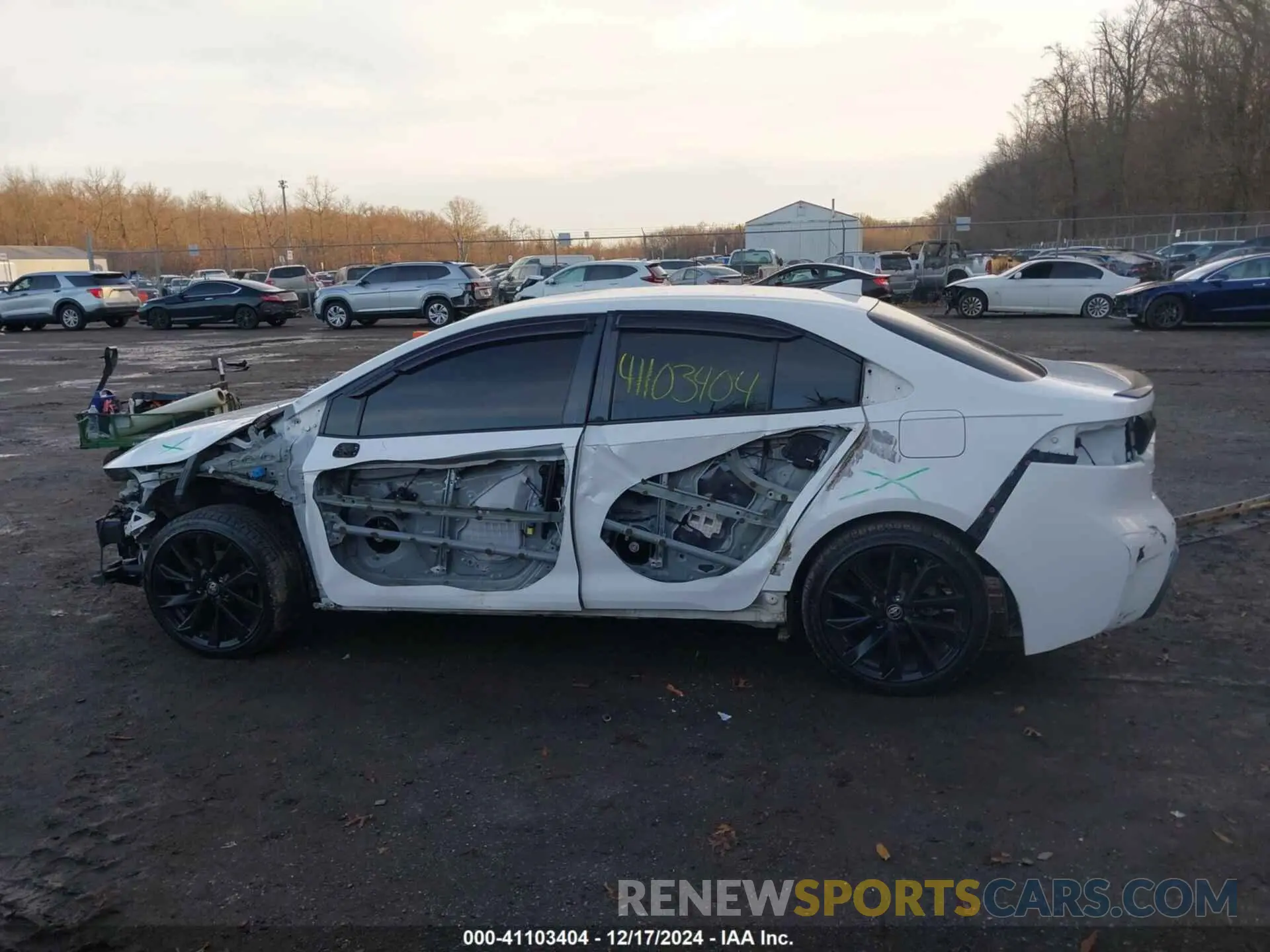 15 fotografías del automóvil dañado JTDS4RCE8LJ016597 TOYOTA COROLLA 2020